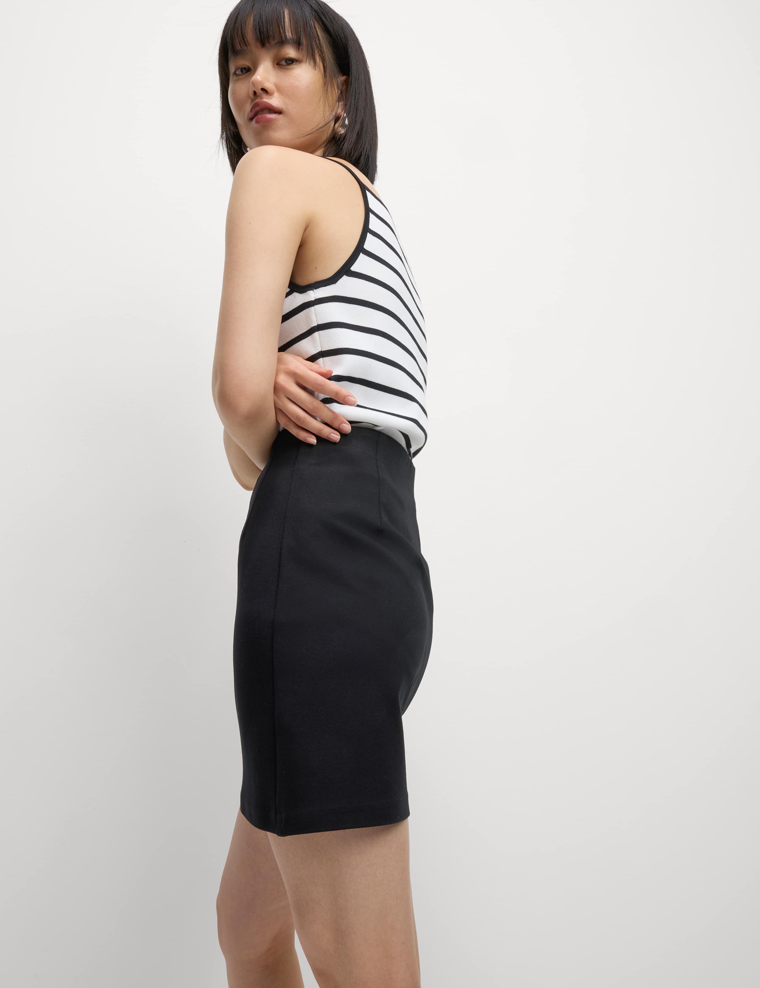 Jersey Mini A-Line Skirt 5 of 5