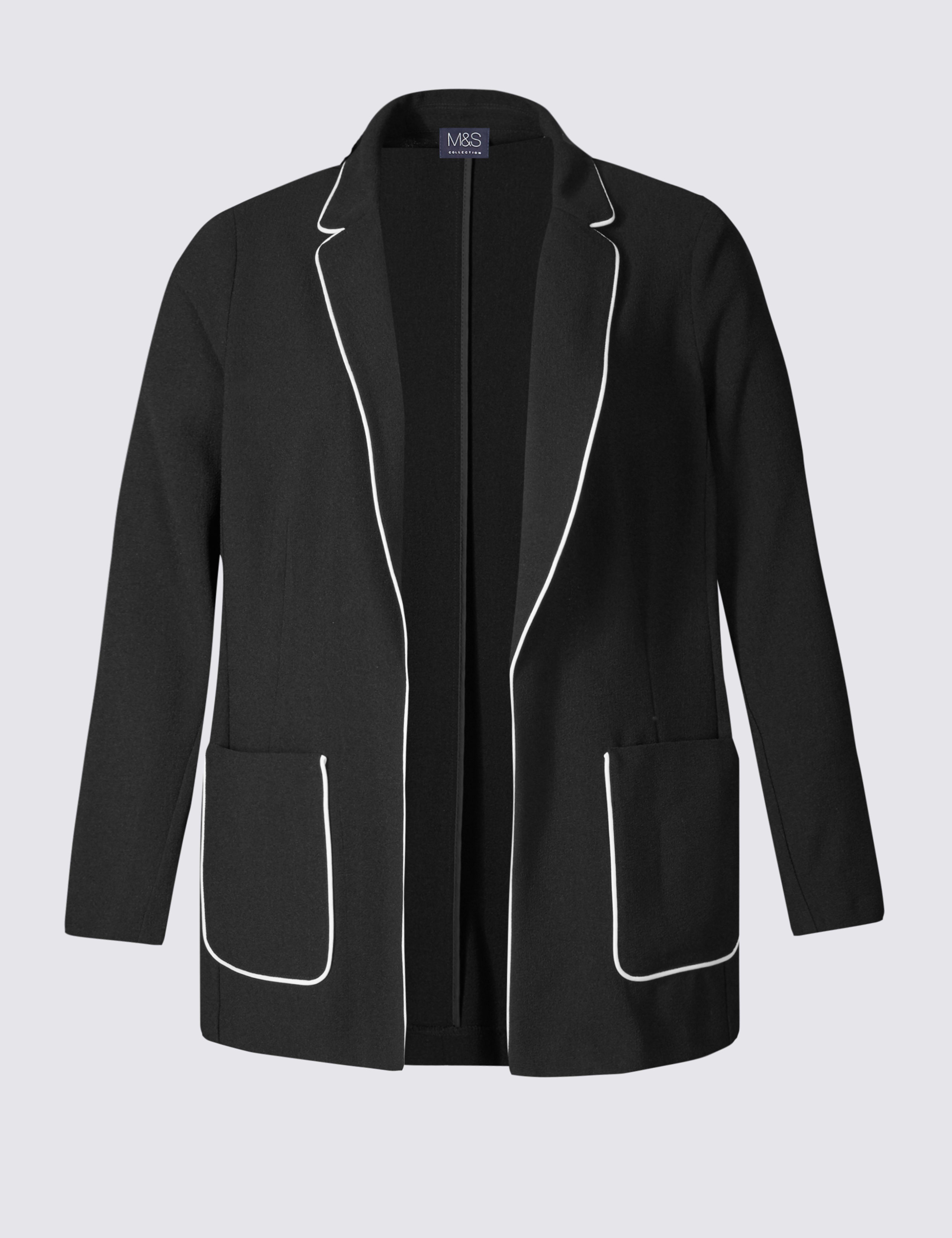 PLUS Contrast Piping Jacket 2 of 4