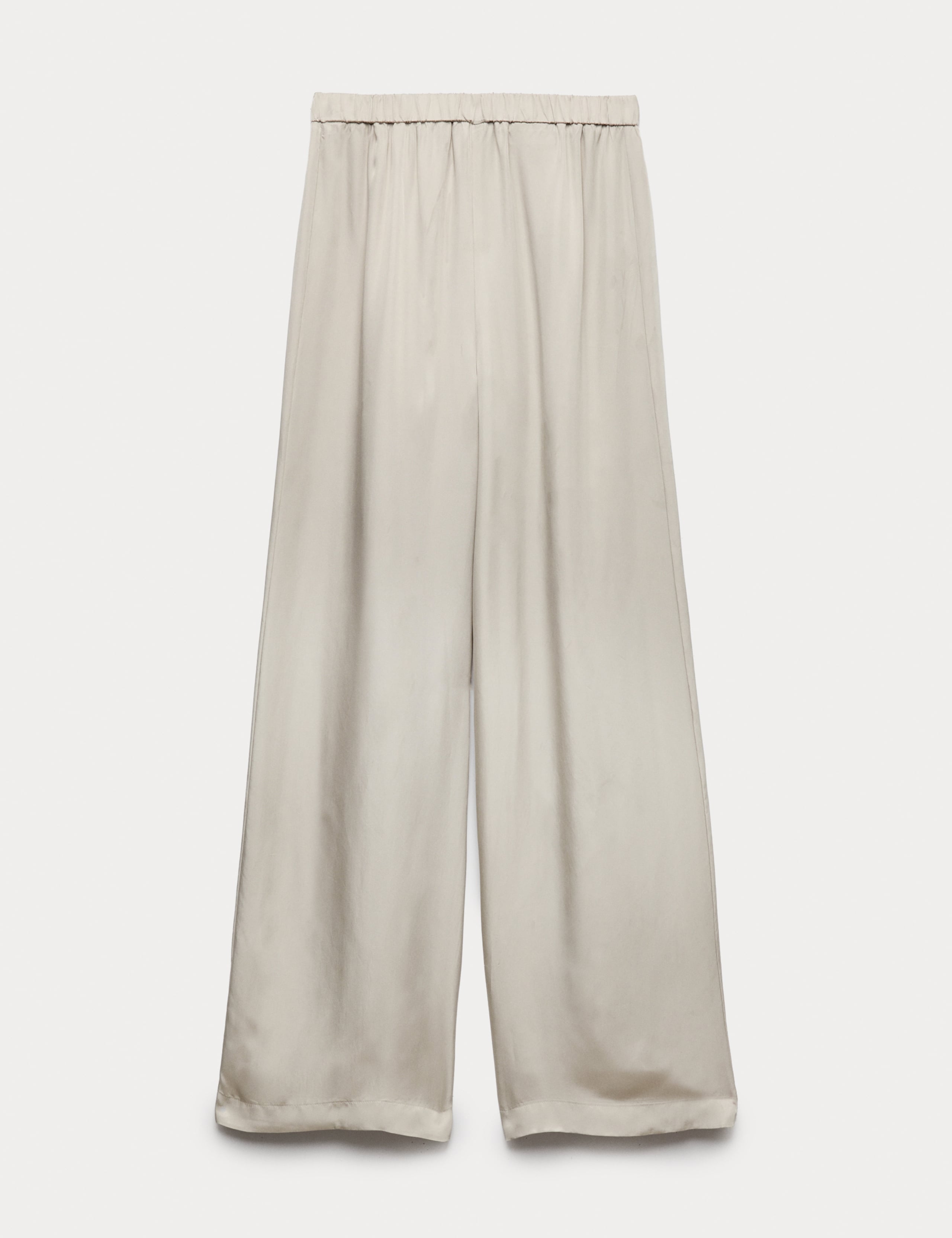 Satin Wide Leg Trousers 2 of 6