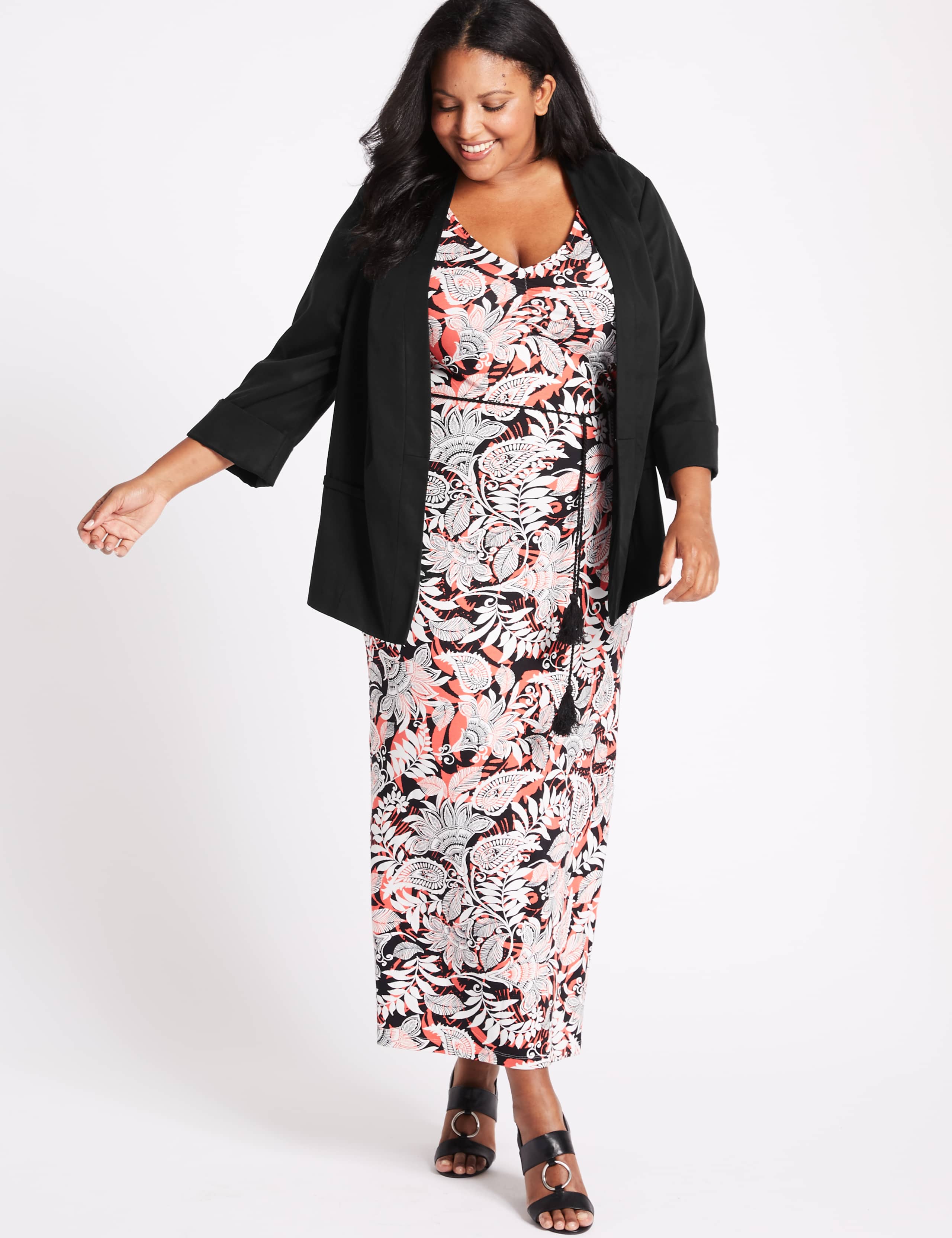 CURVE 3/4 Sleeve Blazer 3 of 5