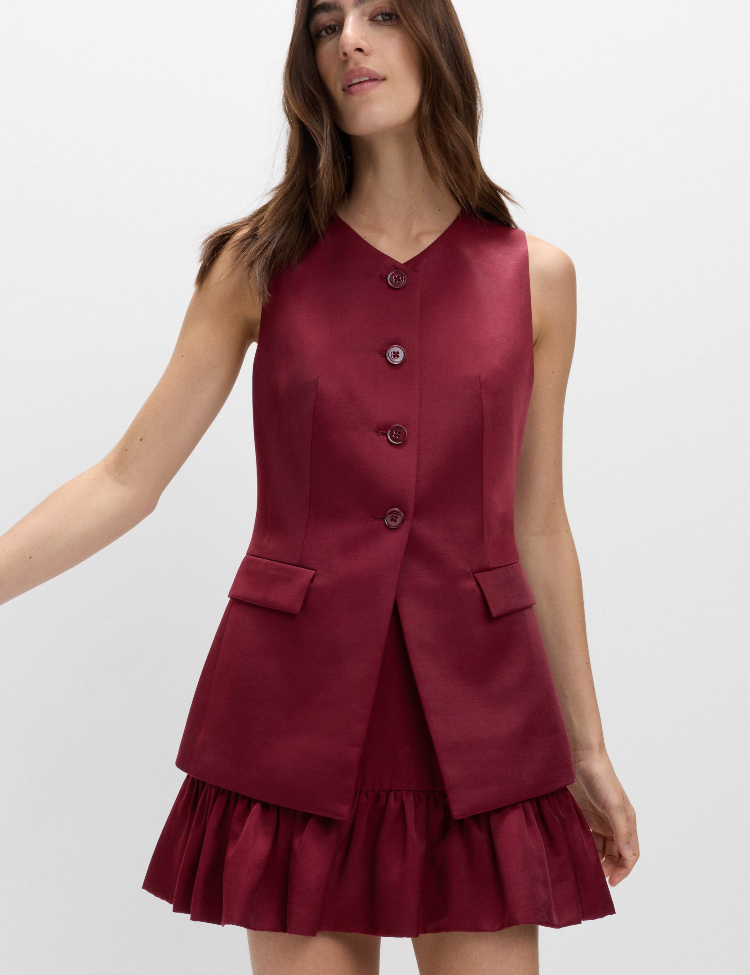 Sheen Collarless Waistcoat 1 of 6