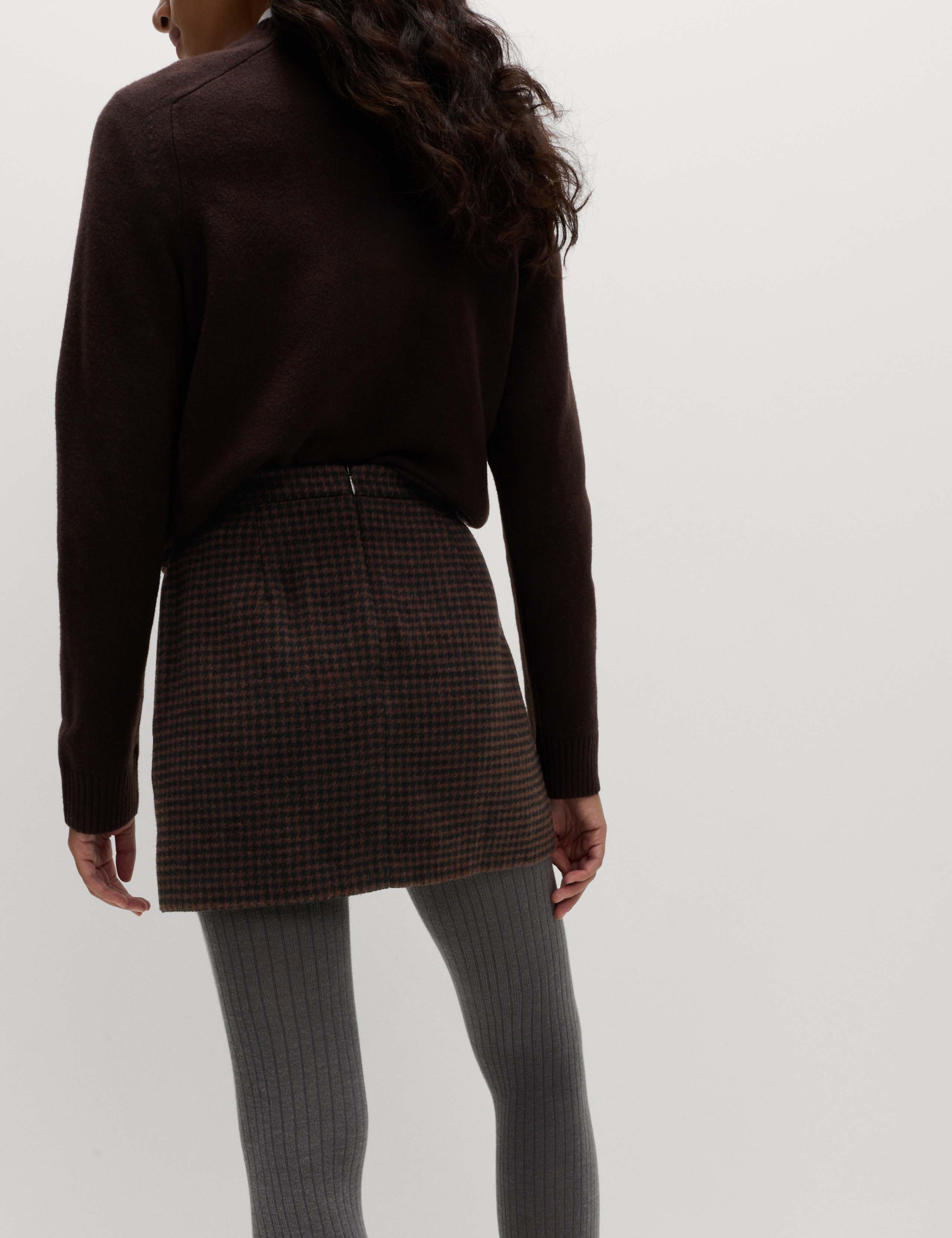 Checked Mini Skirt 4 of 6