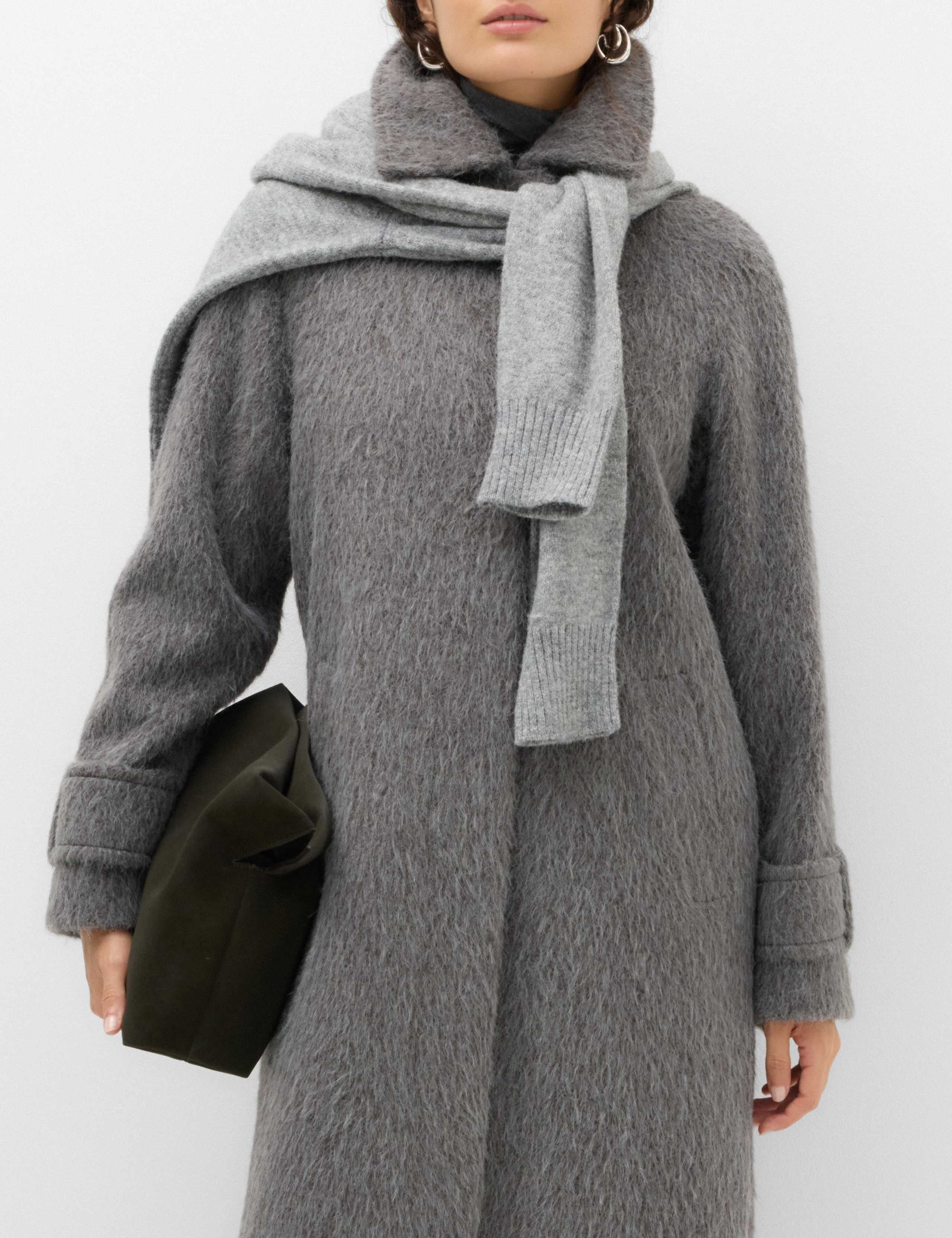 Brushed Longline Car Coat 3 of 7