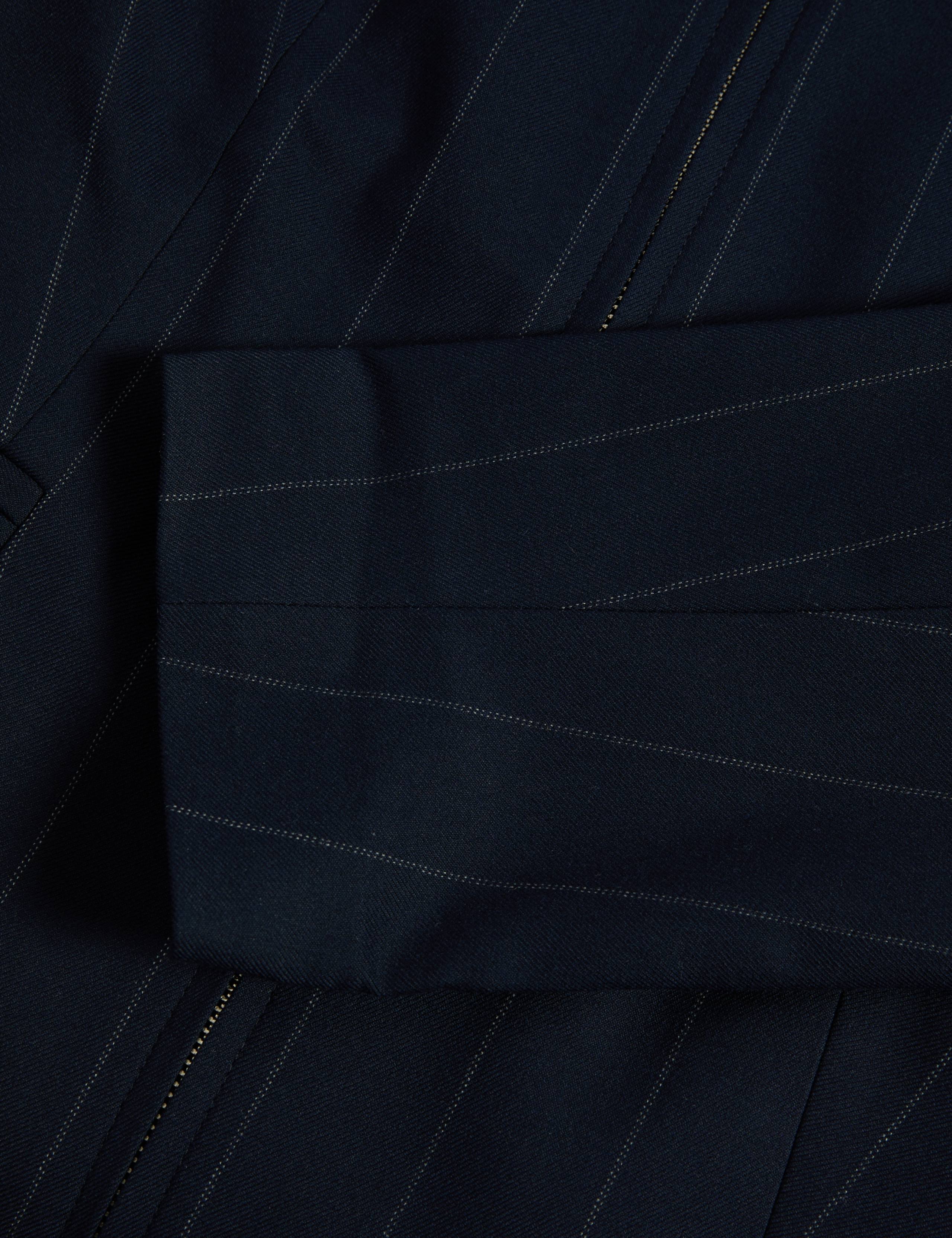 Striped Zip Through Jacket 6 of 6
