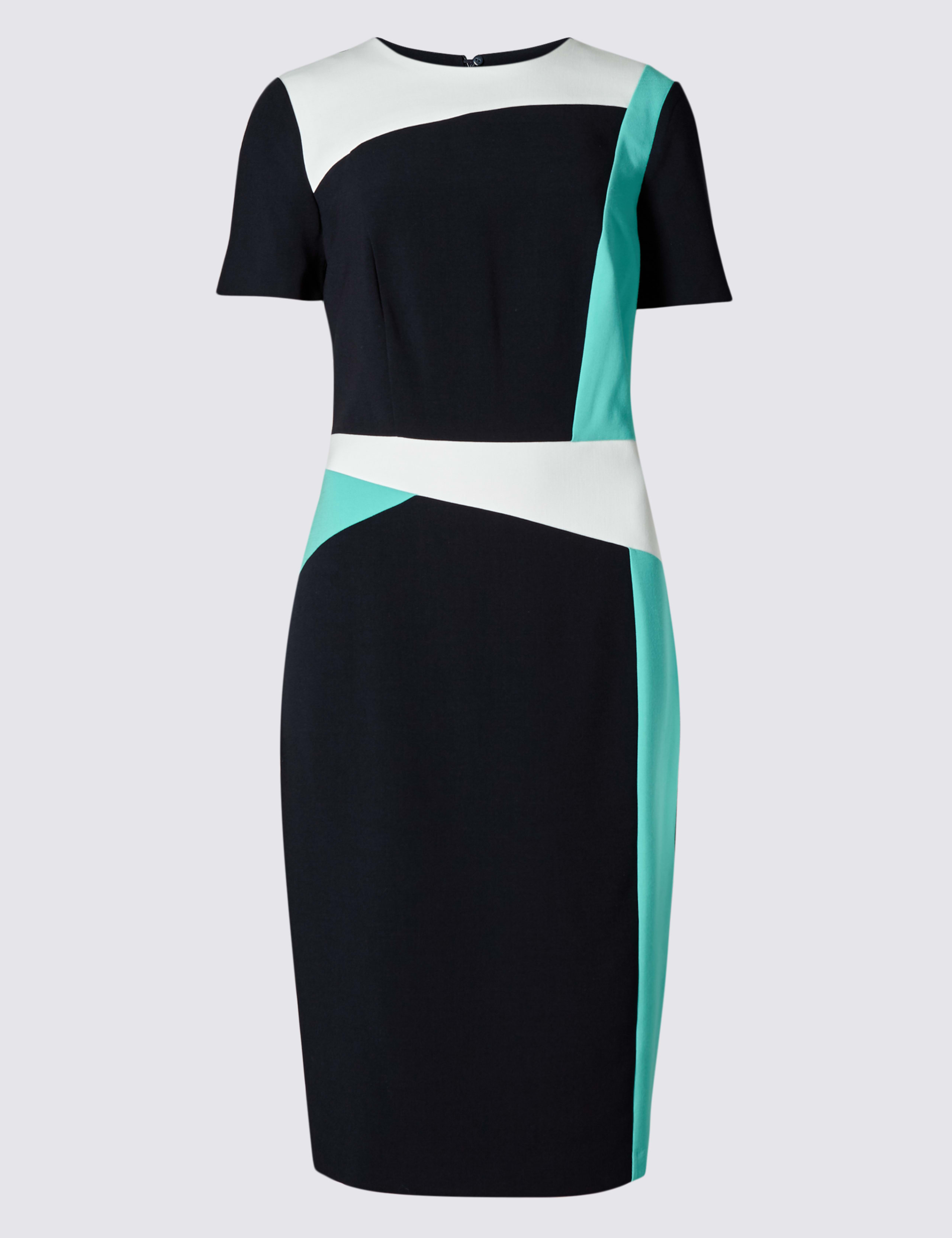 Secret Slimming™ Colour Block Shift Dress 2 of 3
