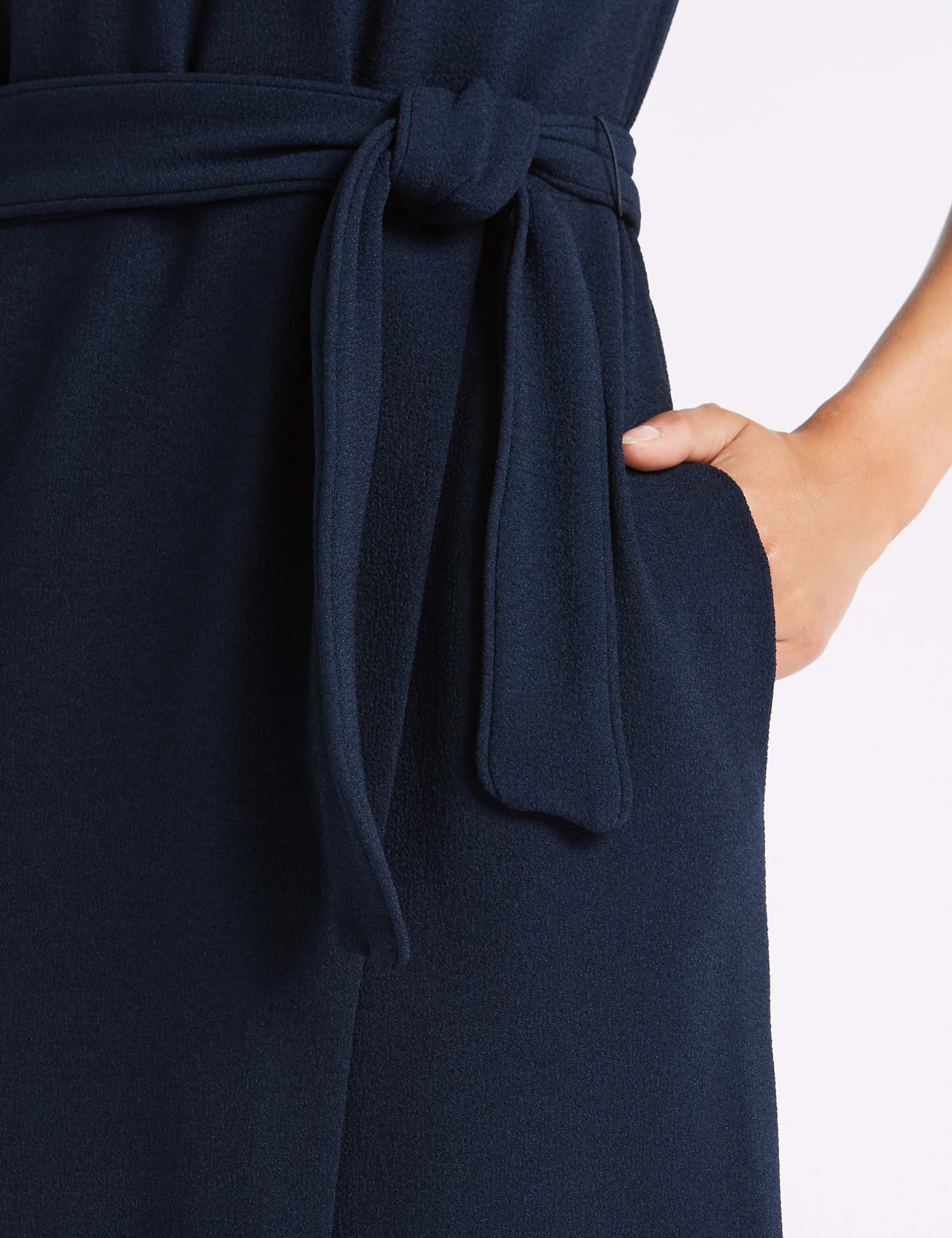 Tie Waist Kimono Wrap Dress 6 of 6