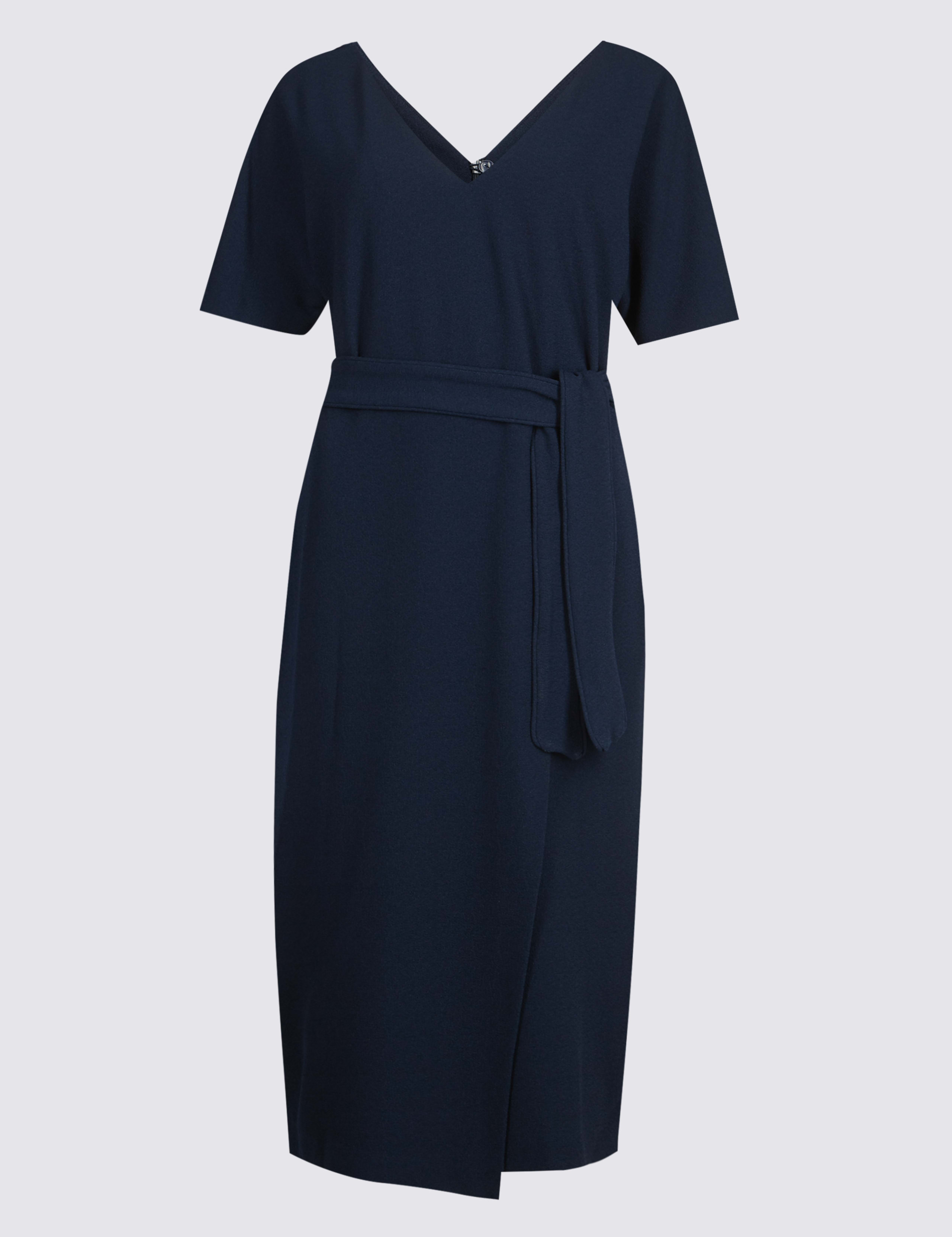 Tie Waist Kimono Wrap Dress 2 of 6