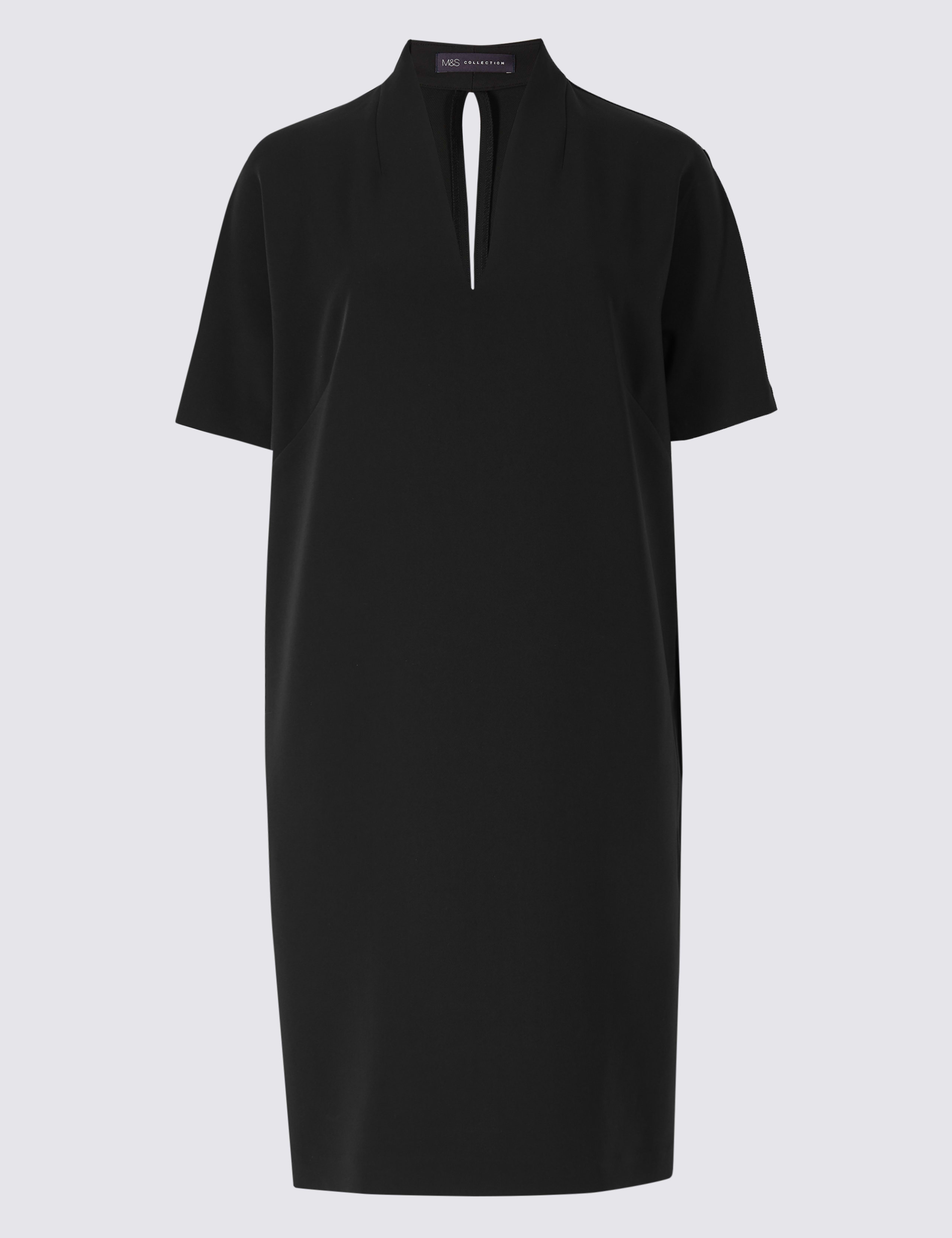 V Neck Tunic Shift Dress 2 of 4