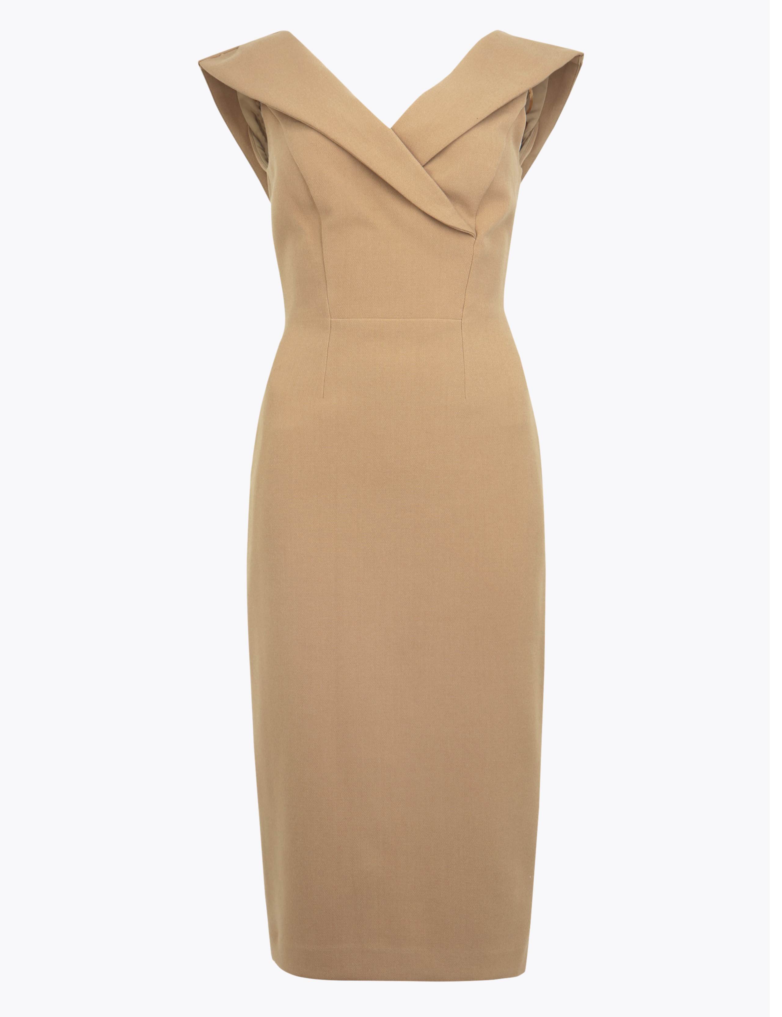 Off The Shoulder Bodycon Midi Dress 2 of 4