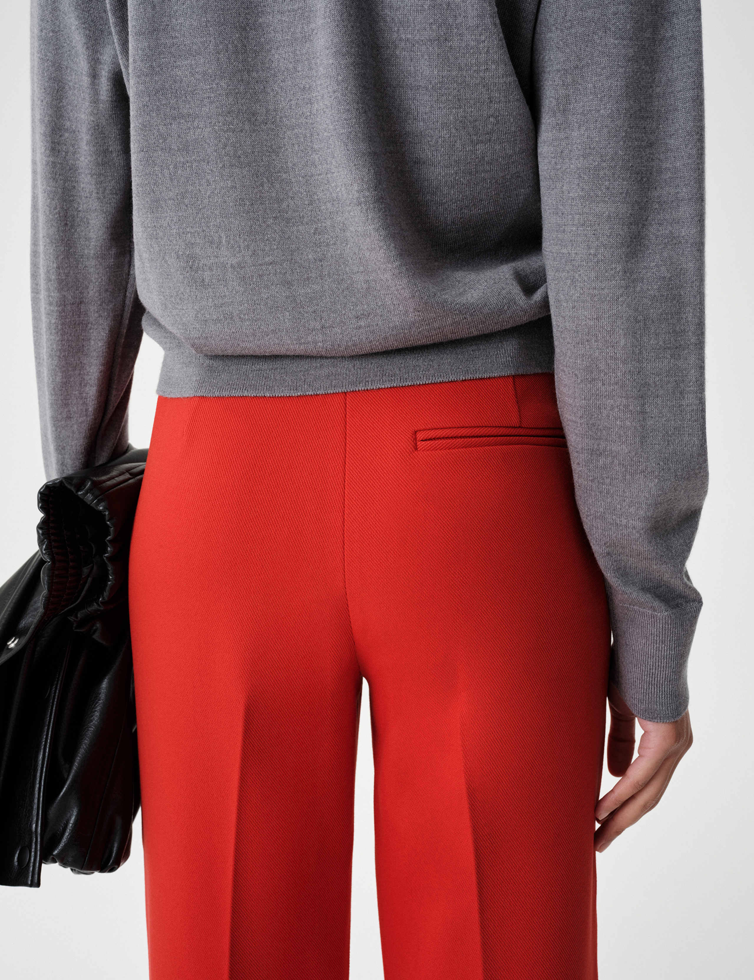 Twill Straight Leg Trousers 5 of 7