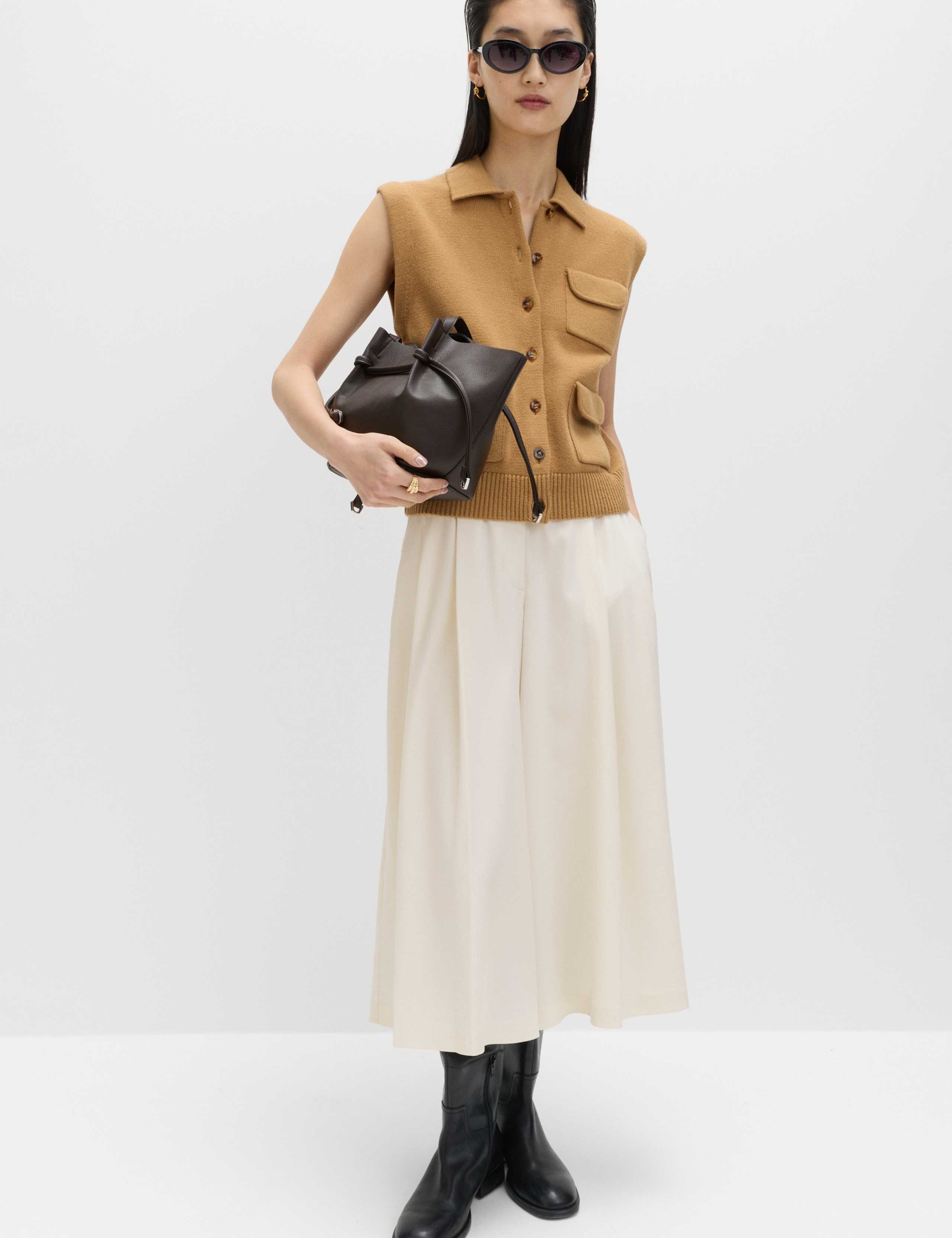 Pleat Front Culottes 1 of 7