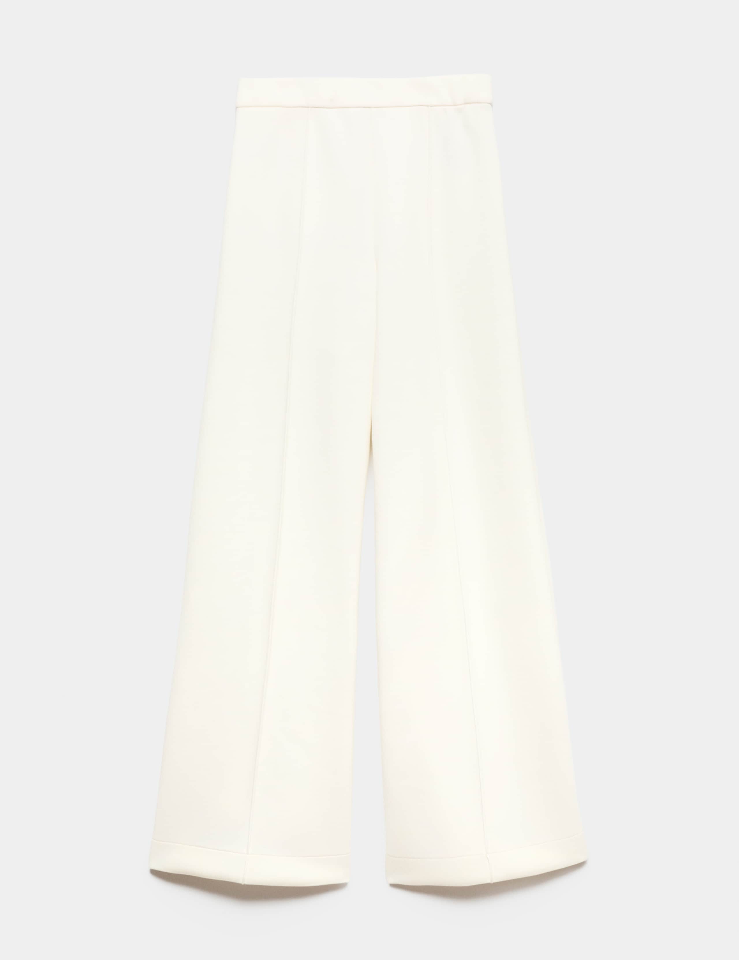 Premium Jersey Seam Detail Wide Leg Trousers 2 of 6