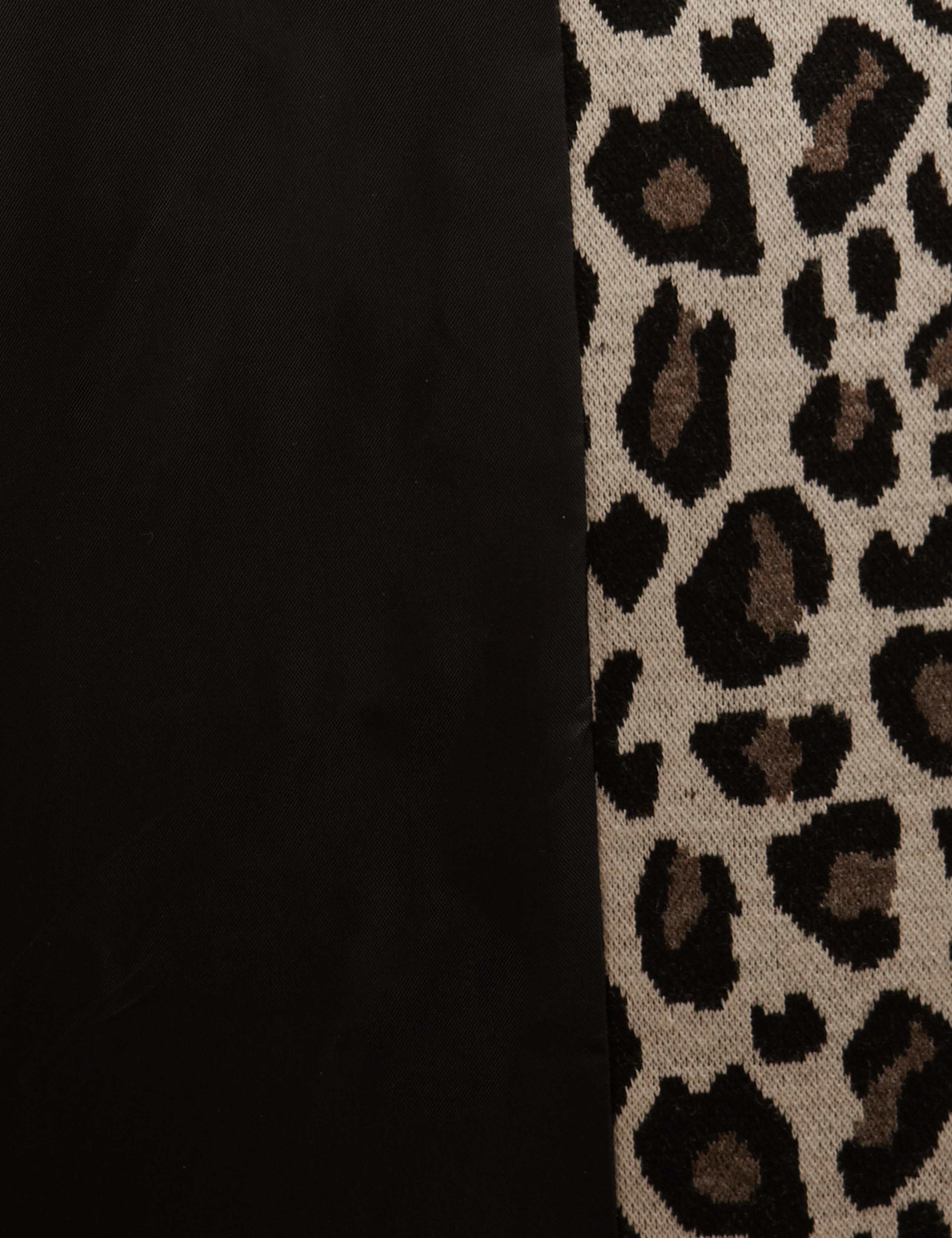 Plus Animal Print 1 Button Ponte Jacket 9 of 9