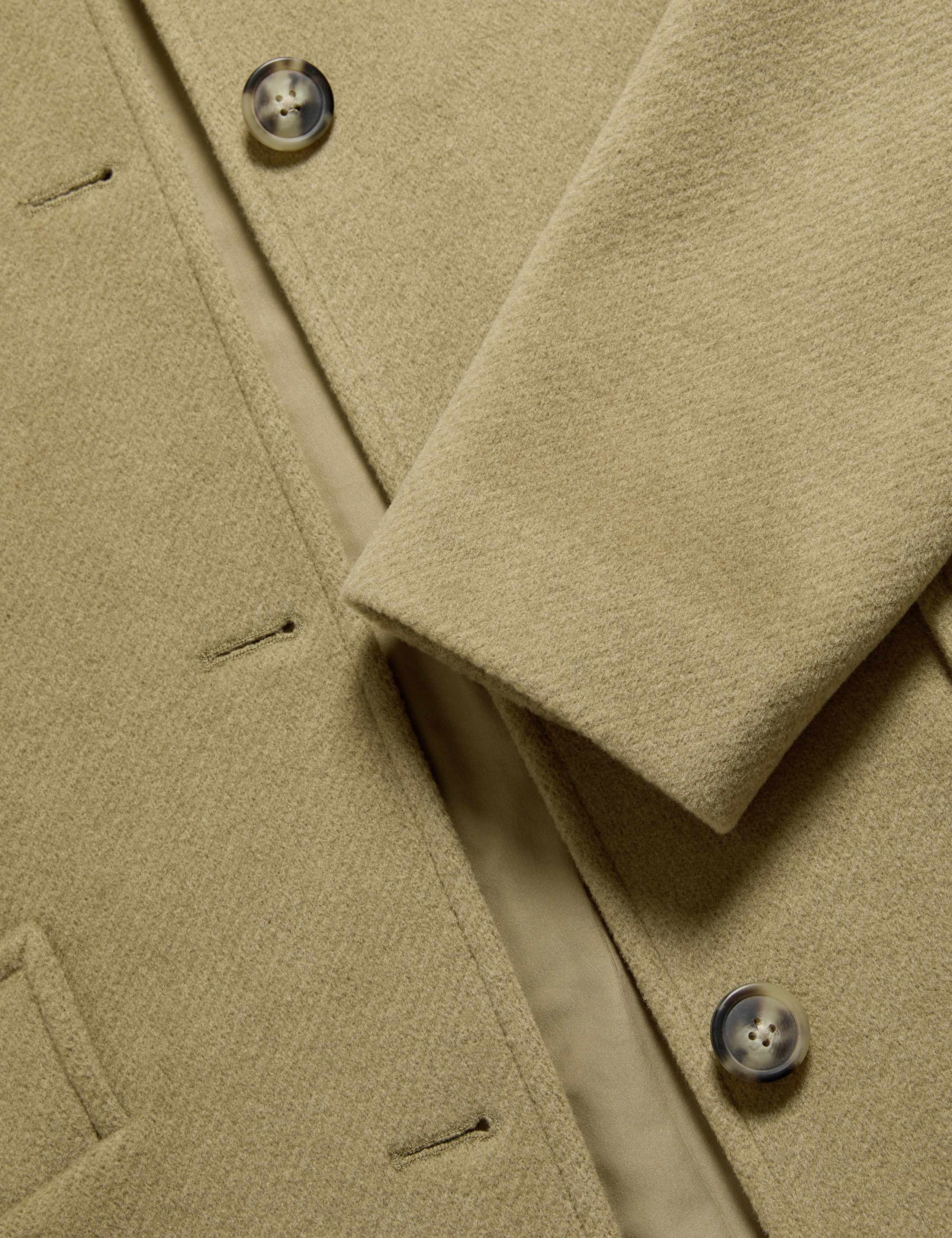 Twill Single Breasted Collared Coat 7 of 7