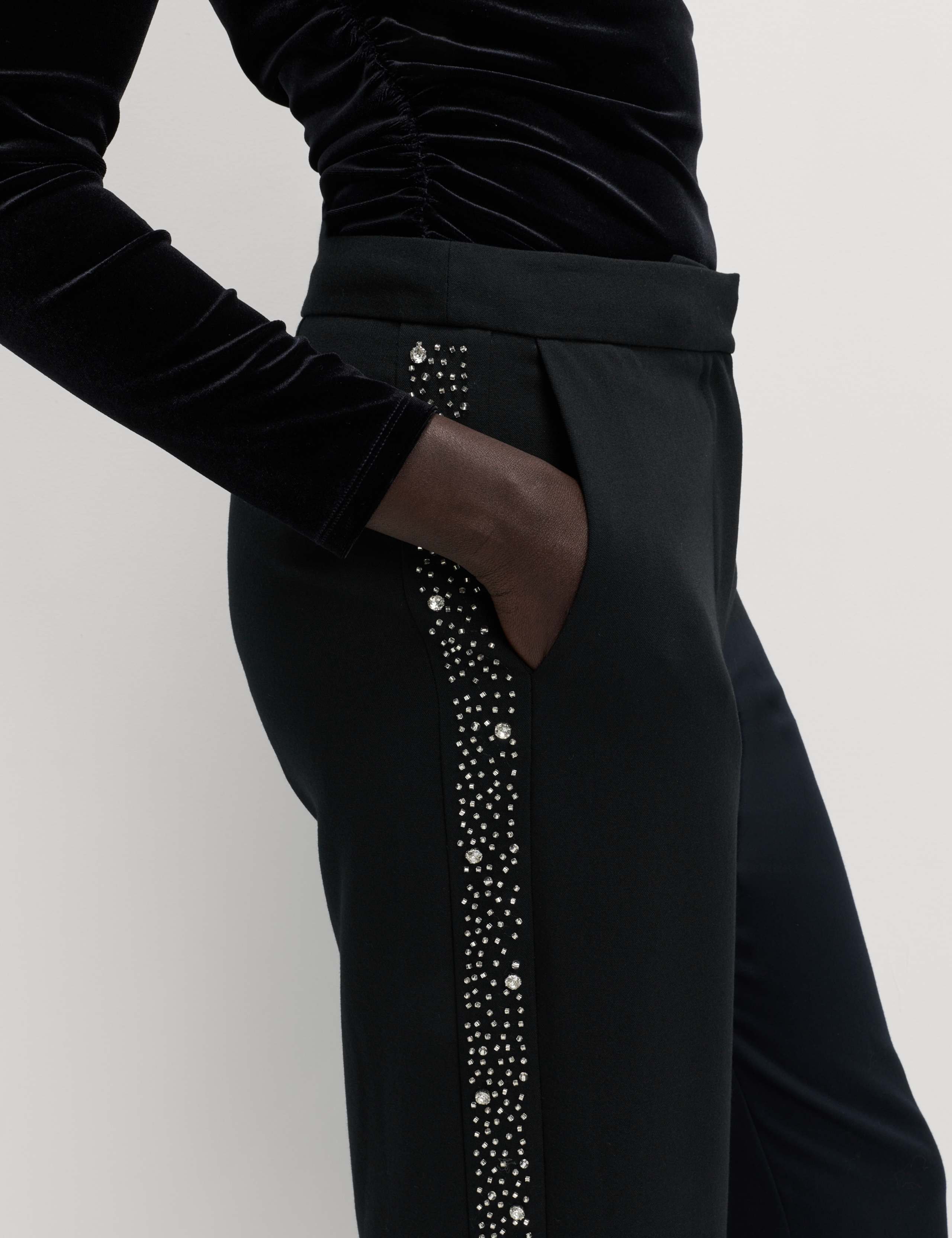Embellished Side Stripe Trousers 3 of 5