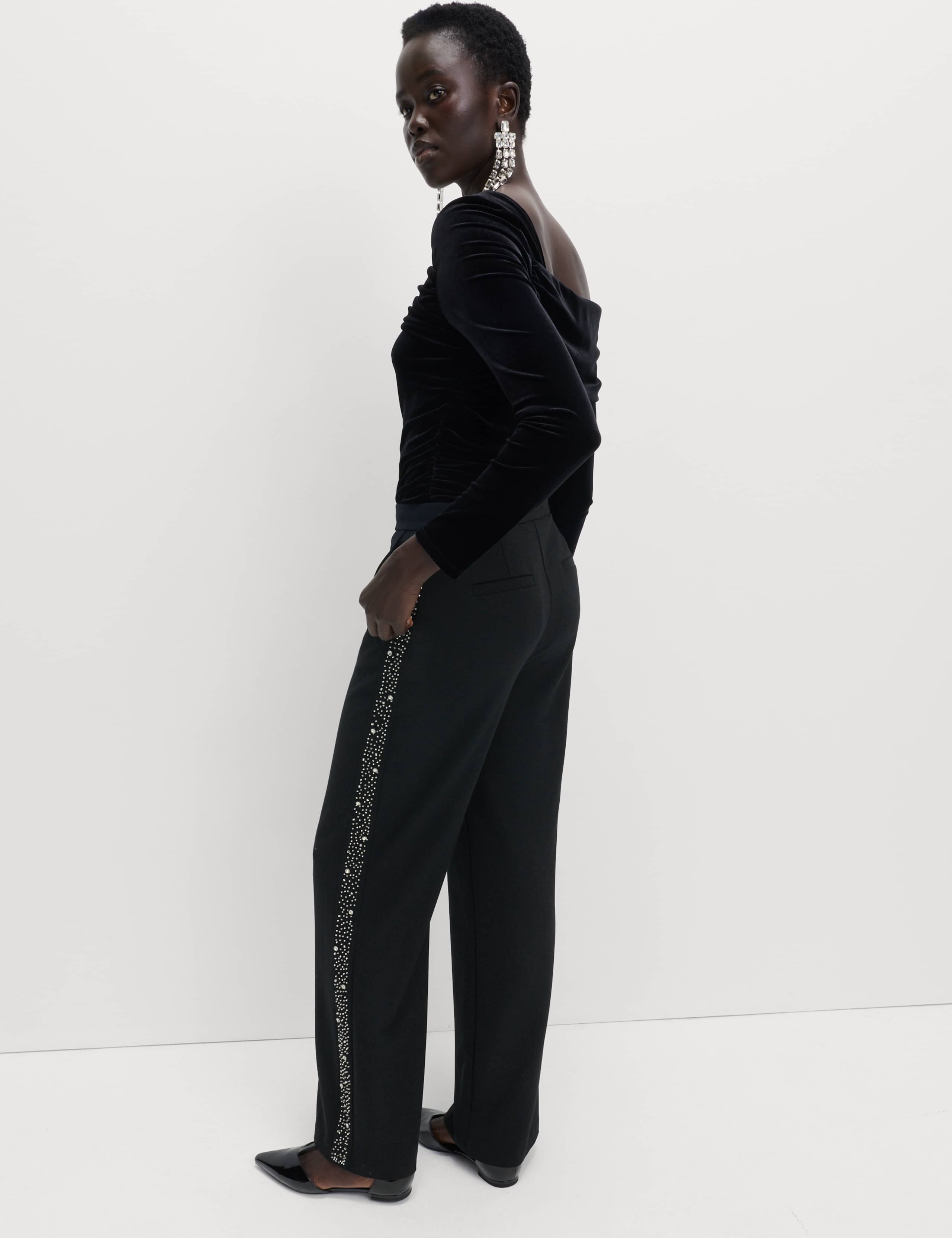 Embellished Side Stripe Trousers 5 of 5