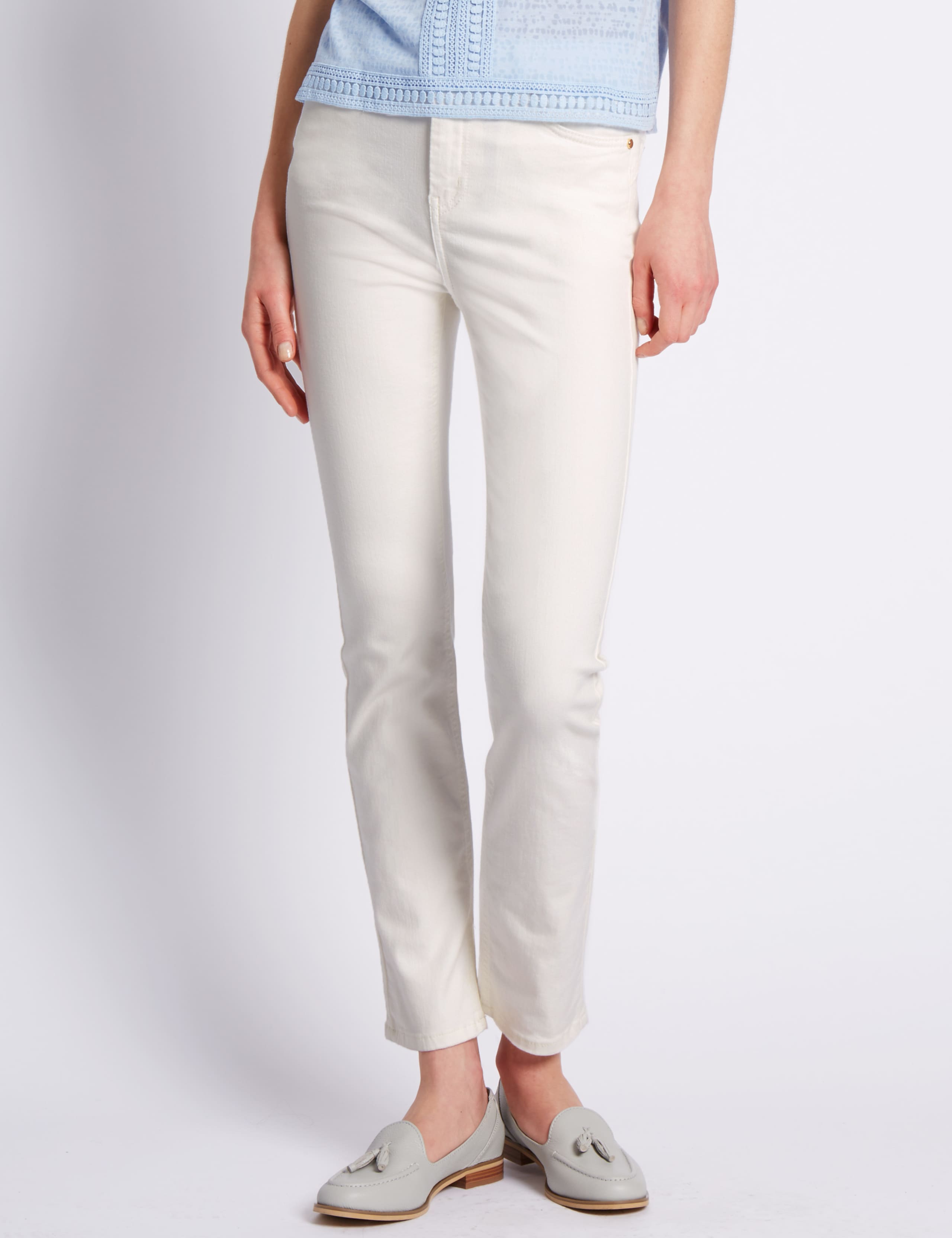 Roma Rise Sculpt & Lift Slim Leg Denim Jeans 1 of 3