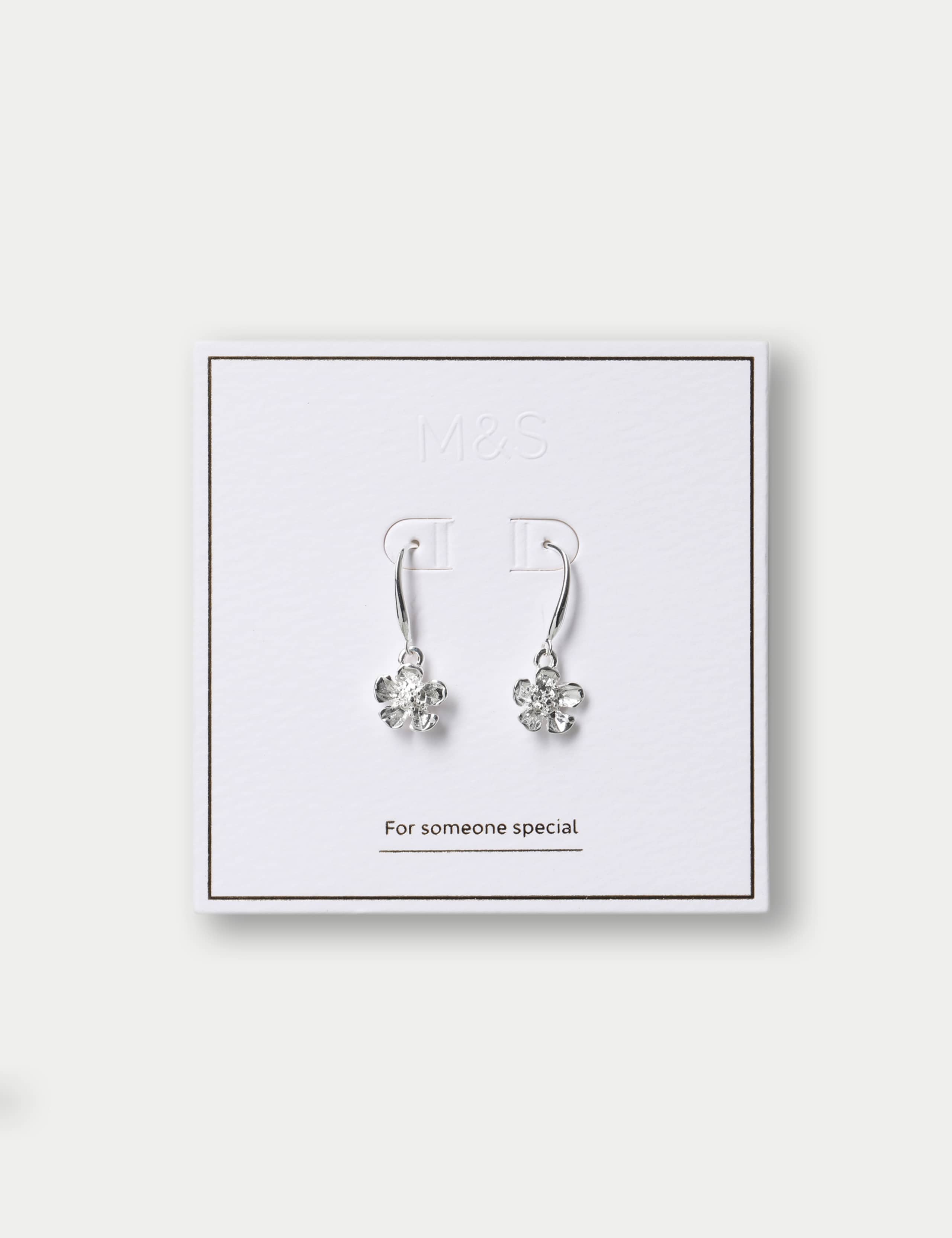 Flower Drop Earrings 2 of 3