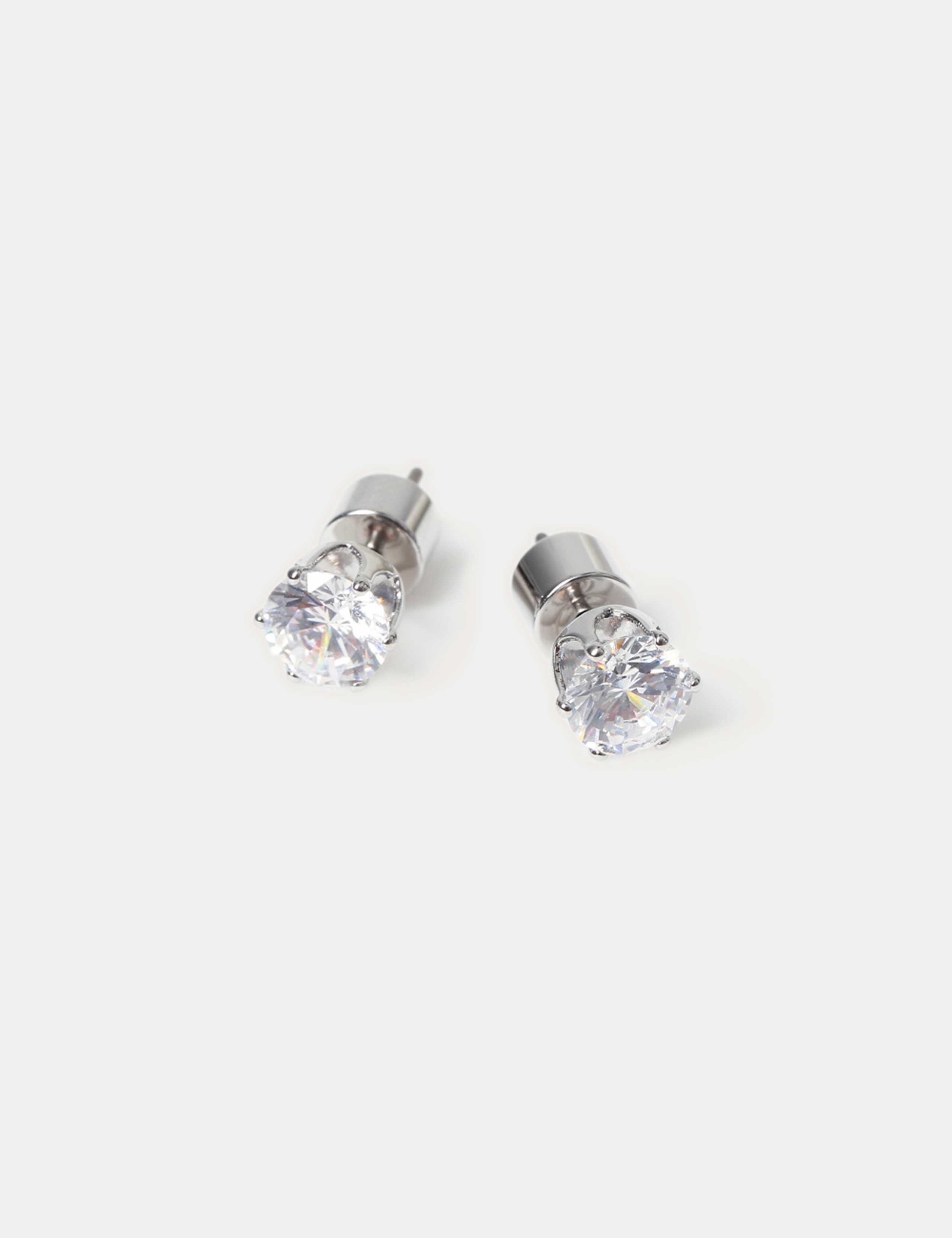 Essential Cubic Zirconia Stud Earrings 2 of 2