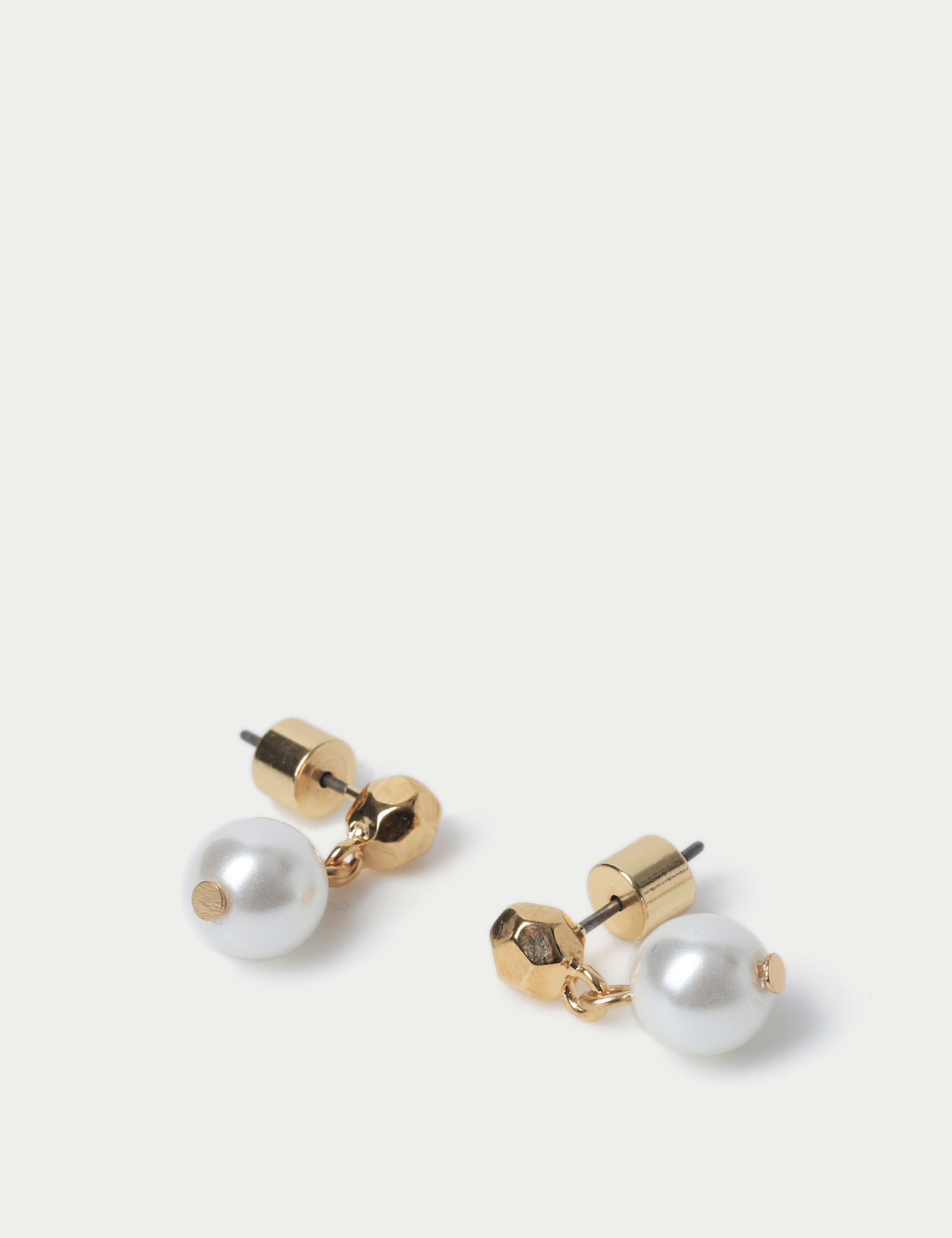 Gifting Pearl Hoop Detail Earrings 2 of 2