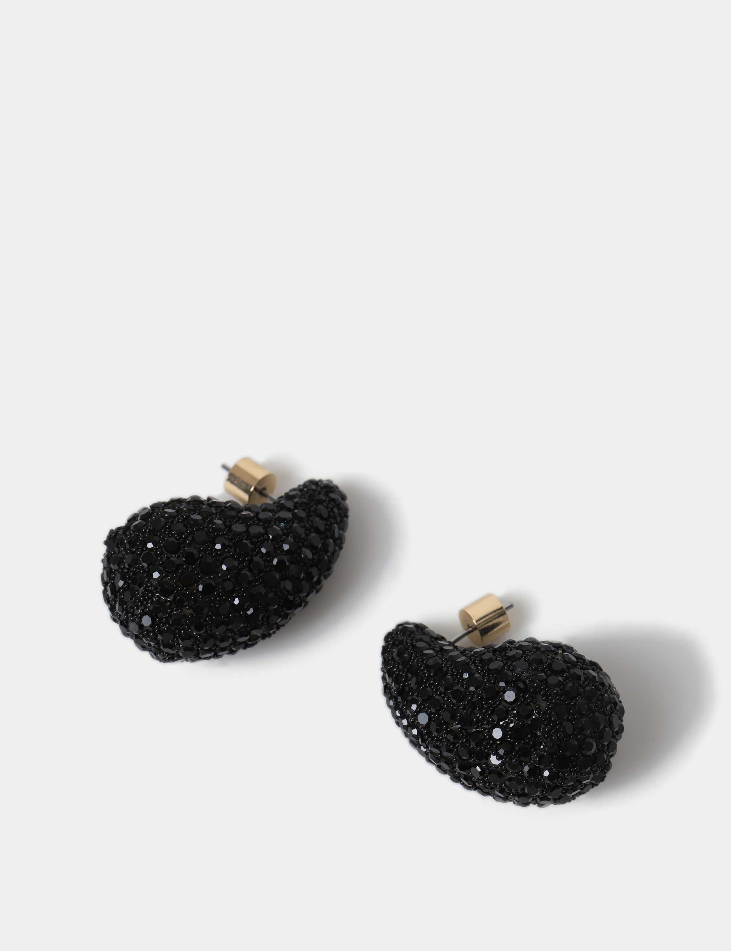 Black Tear Drop Earing 2 of 3