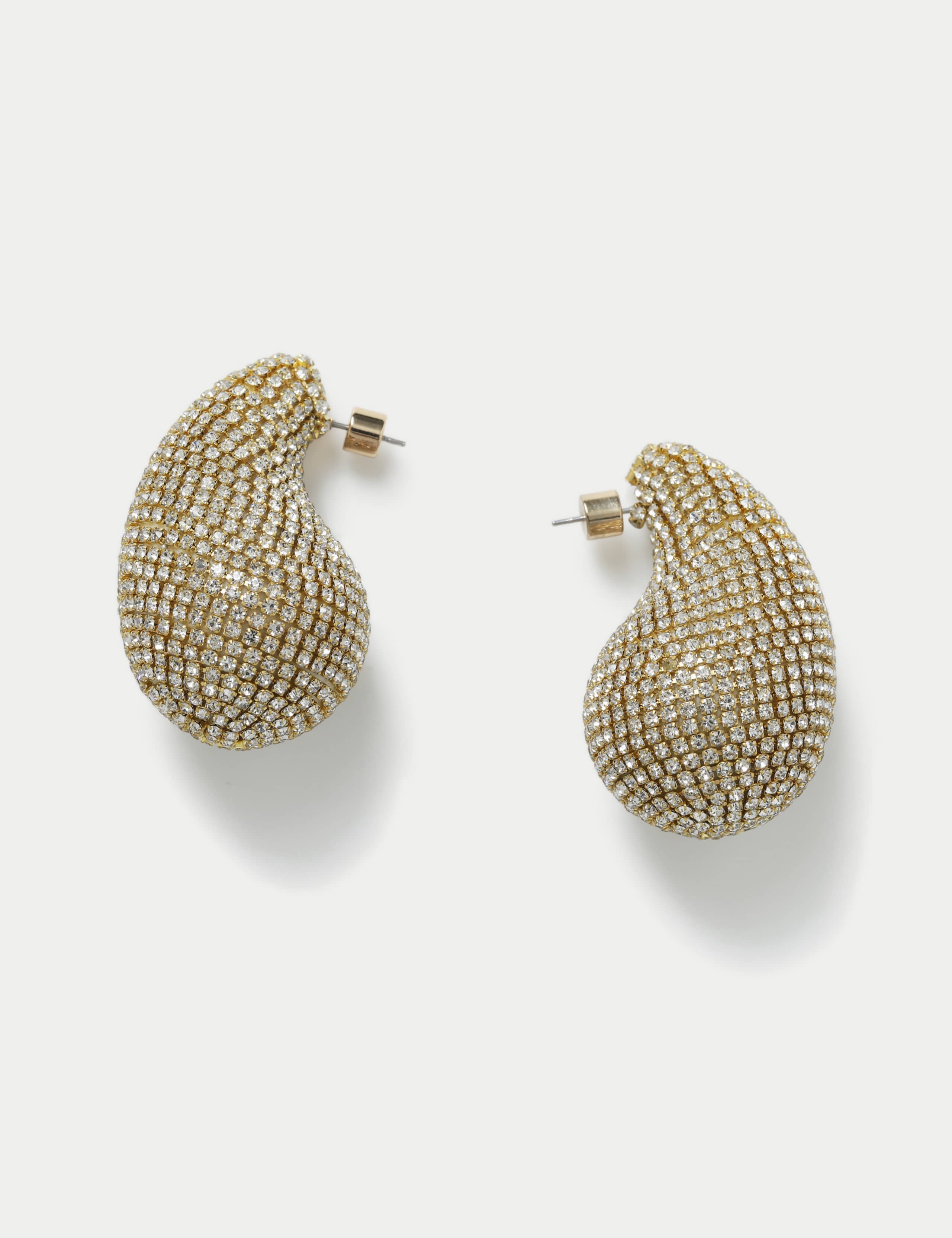 Maxi Embellished Tear Drop Earring 2 of 3