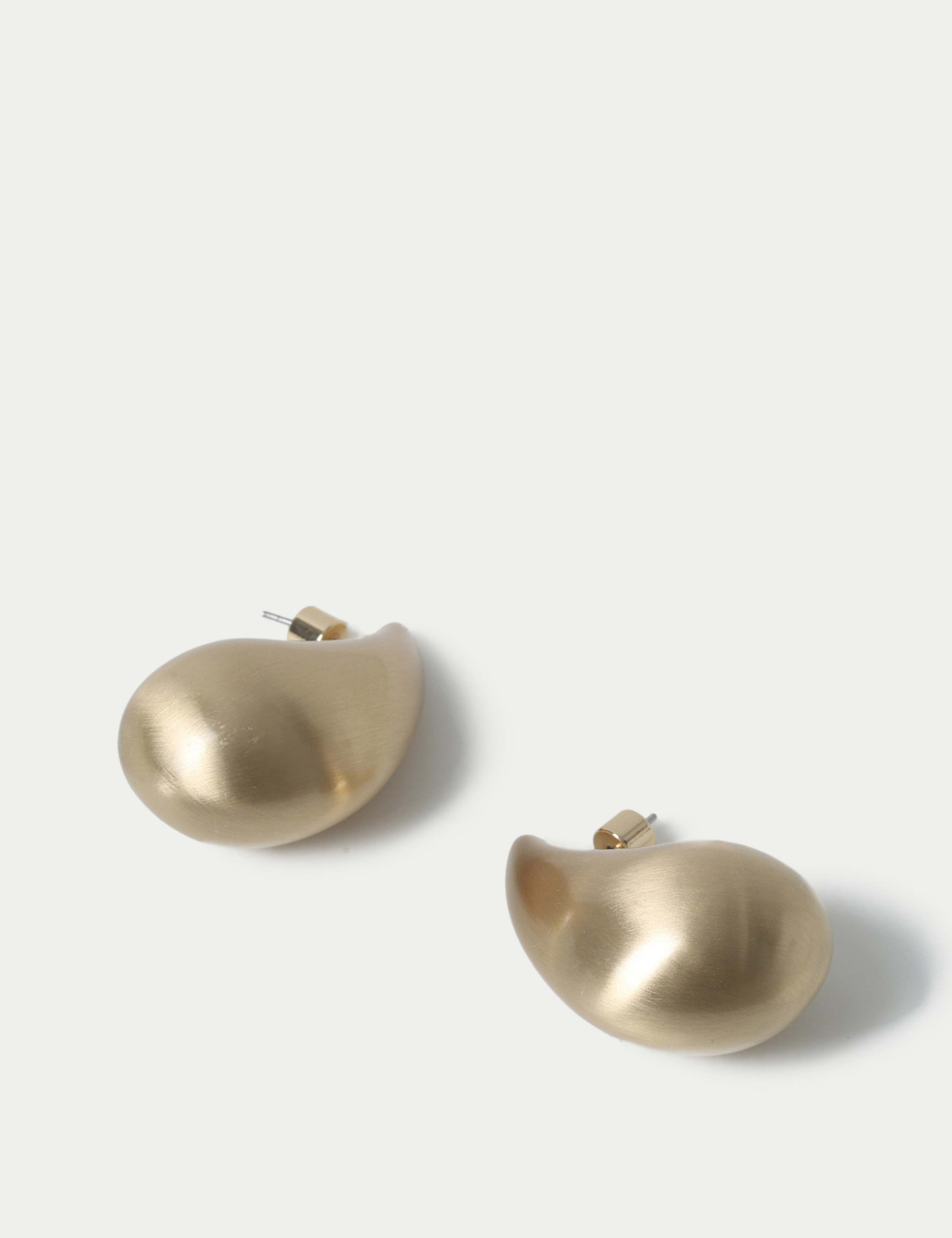 Brushed Maxi Tear Drop Earring 2 of 3