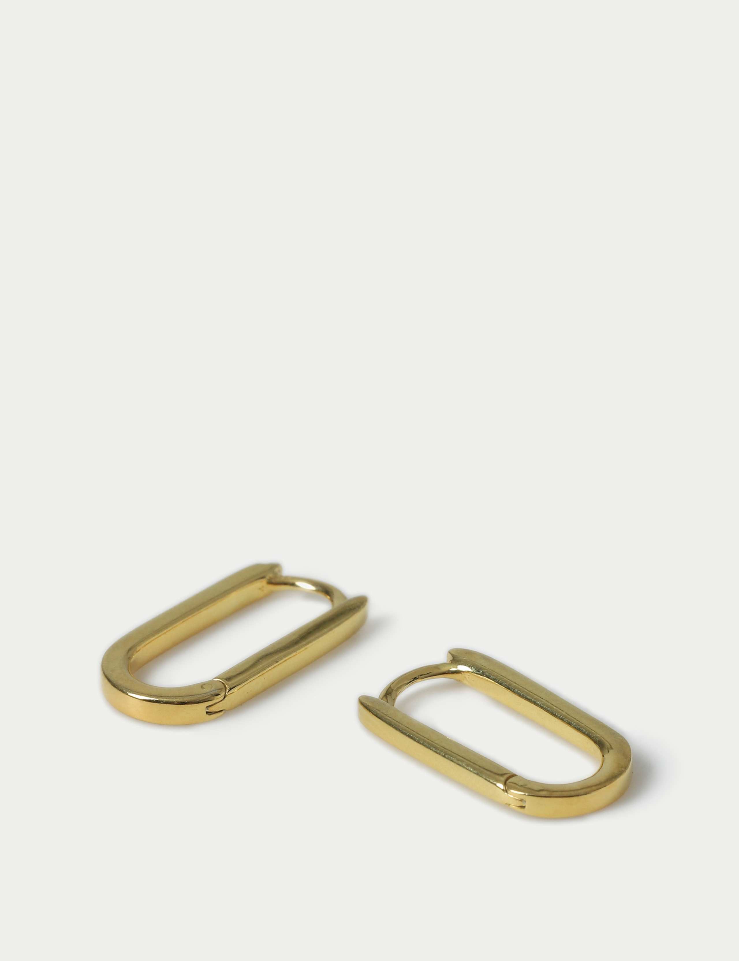 925 Sterling Silver Oval Earring 2 of 2