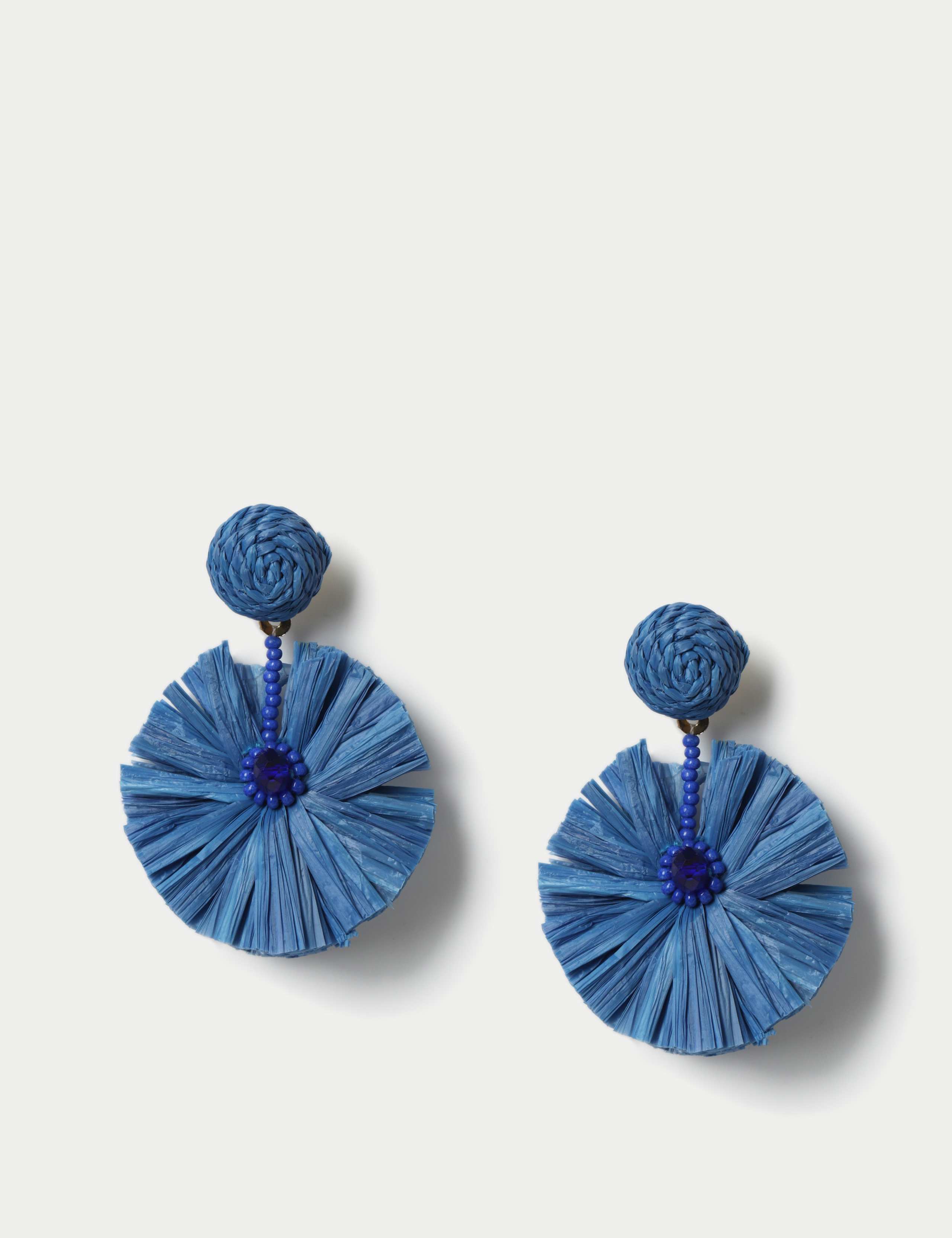 Raffia Flare Earrings 1 of 2