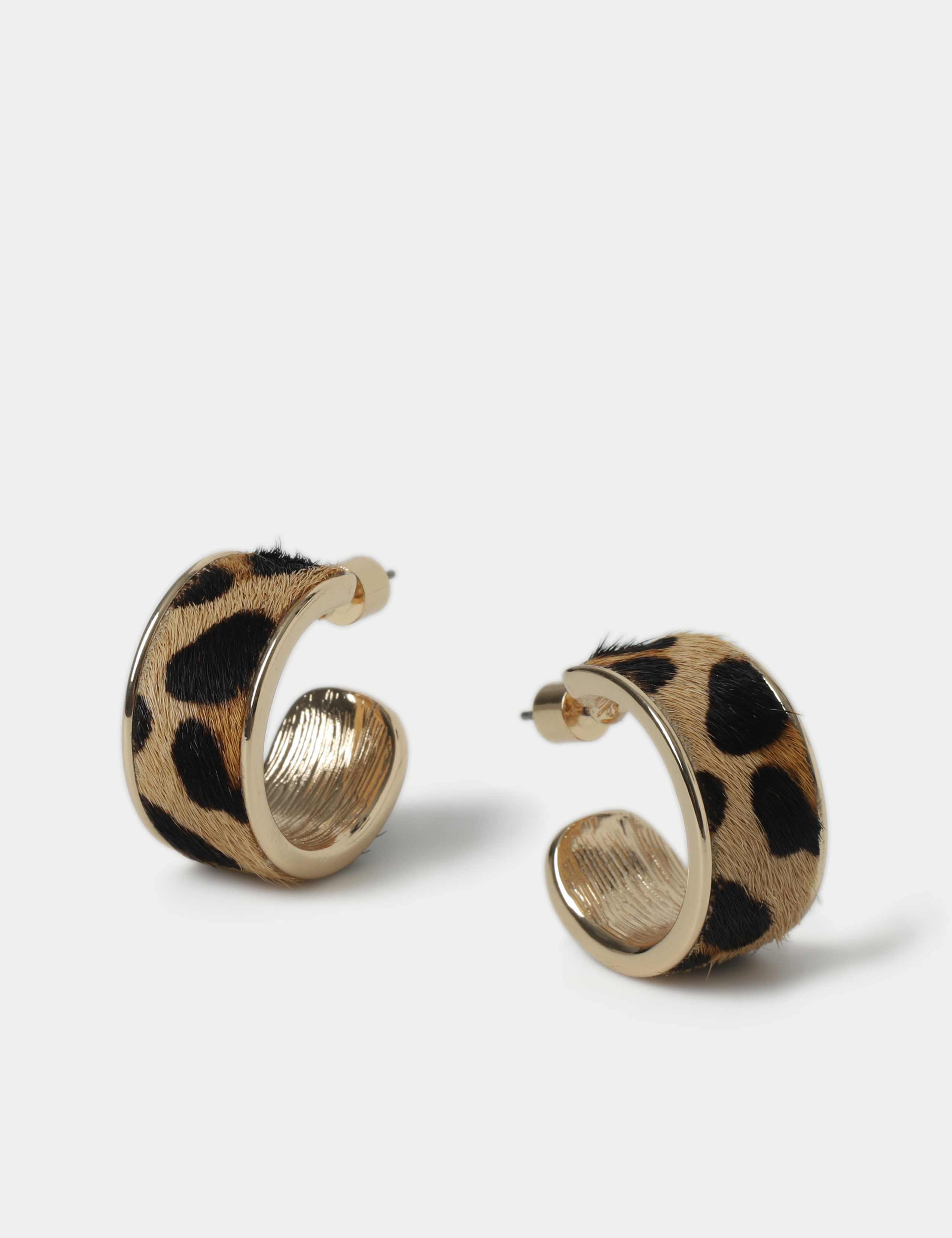 Leopard Hoop Earrings 2 of 2