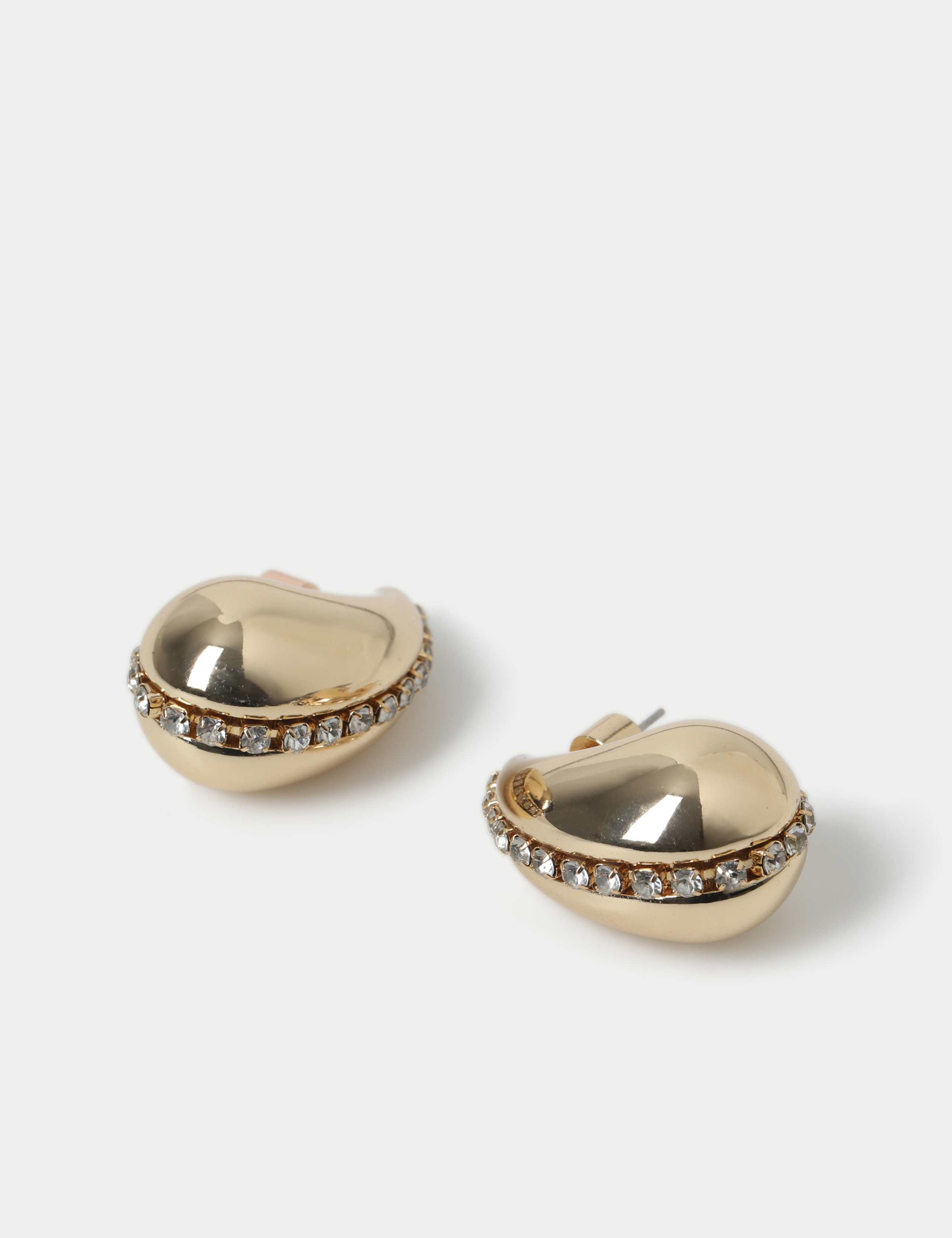 Cup Chain Tear Drop Earrings 2 of 2
