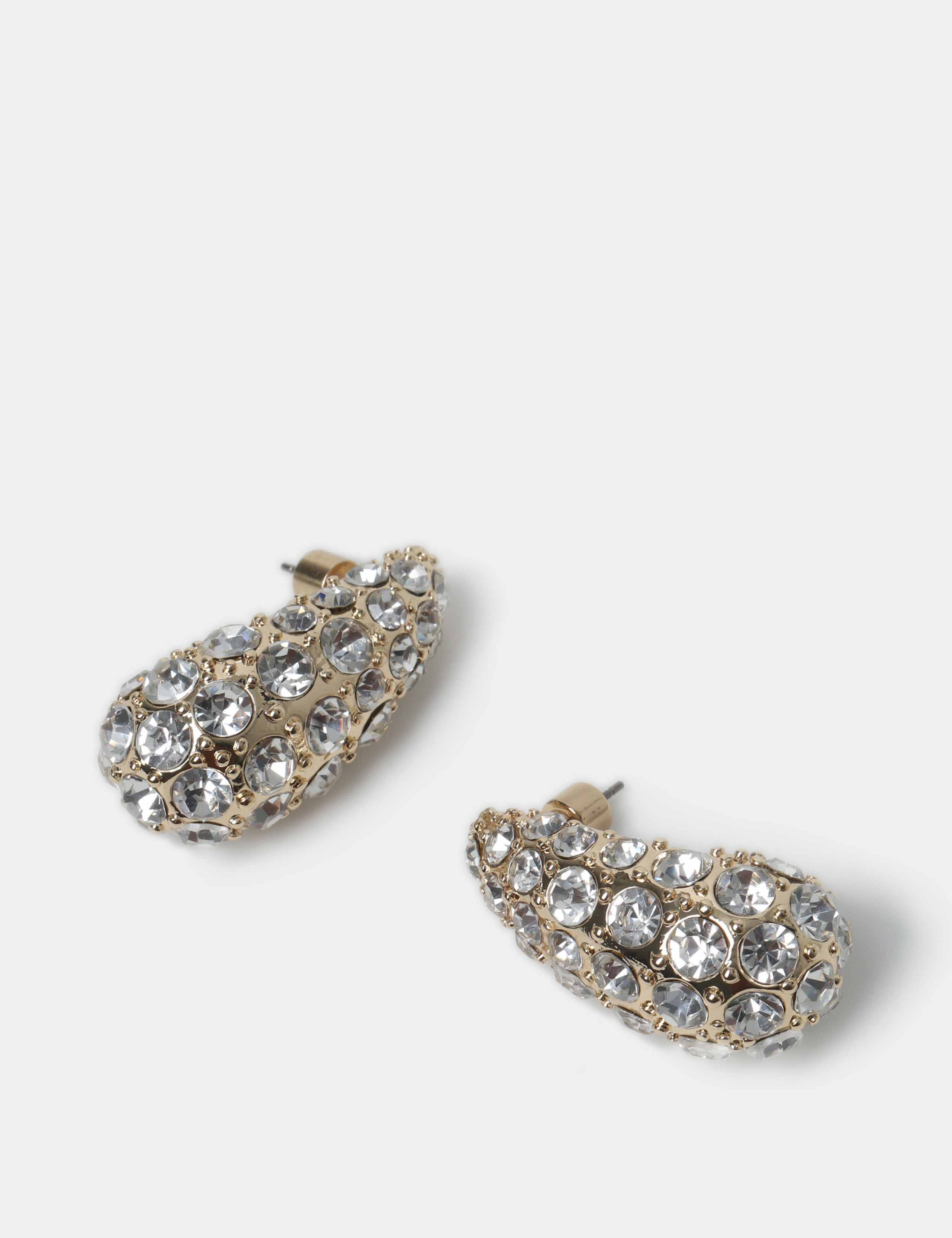 Cup Chain Dome Drop Earrings 2 of 3