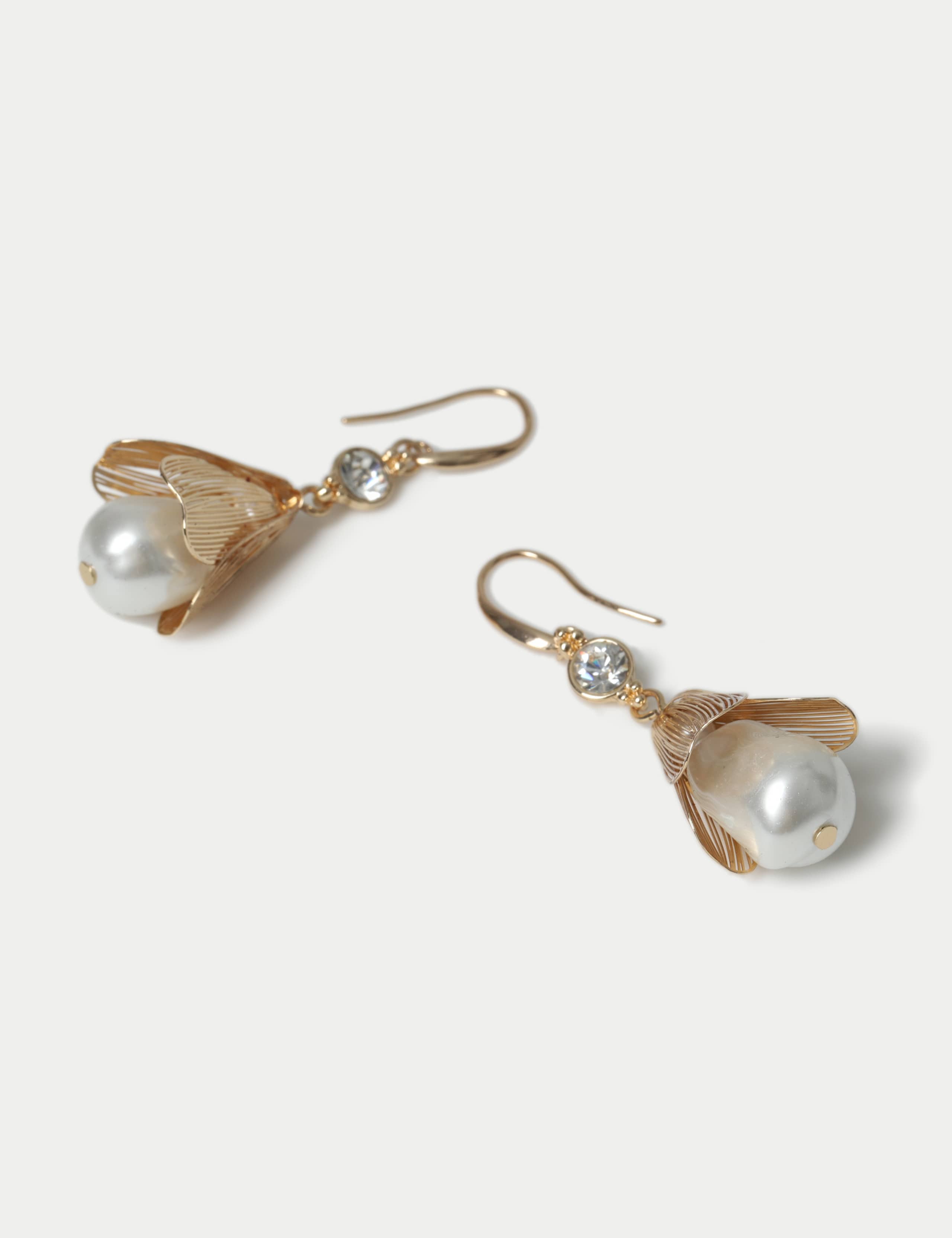 Petal Pearl Earrings 2 of 2