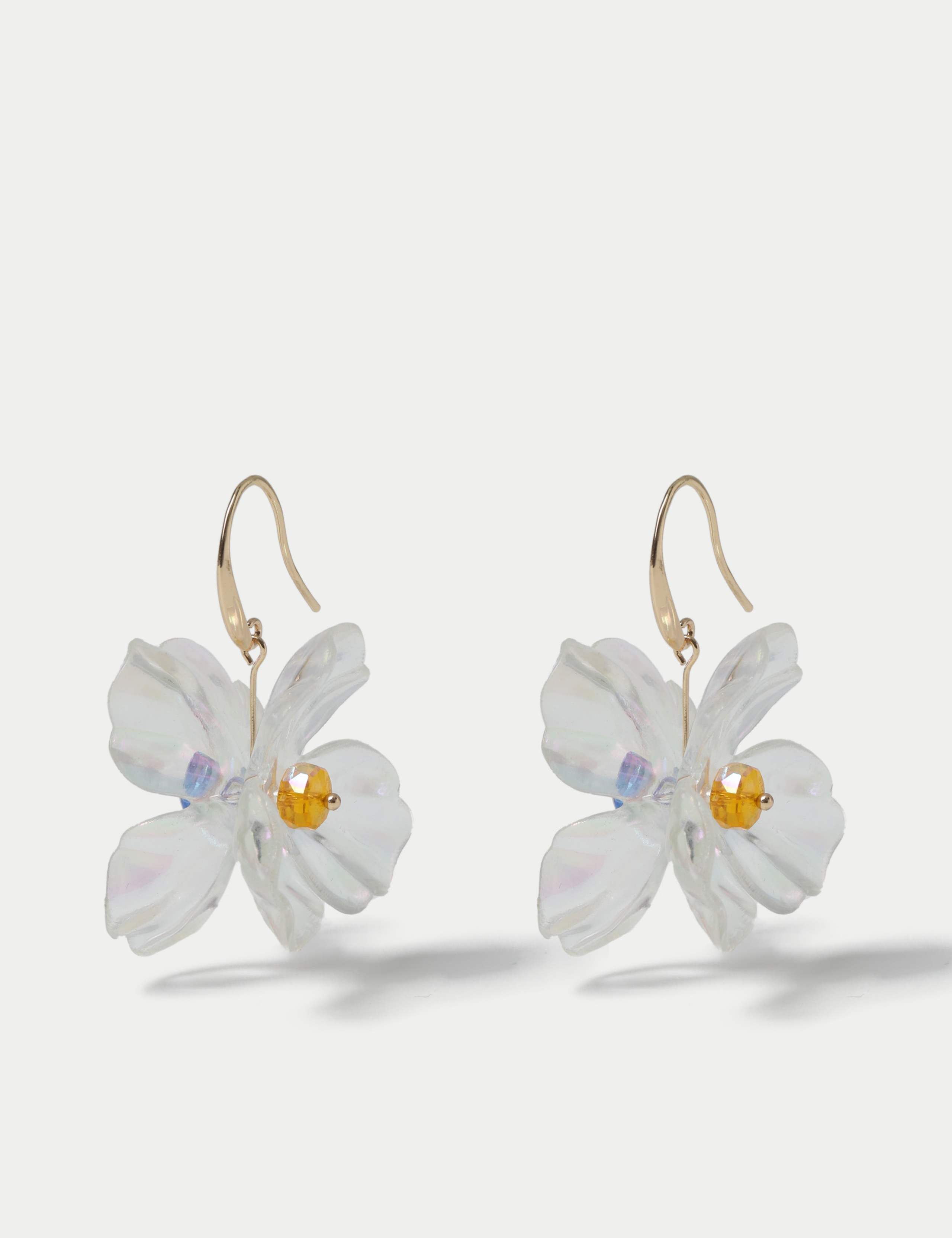 Resin Flower Earrings 1 of 2