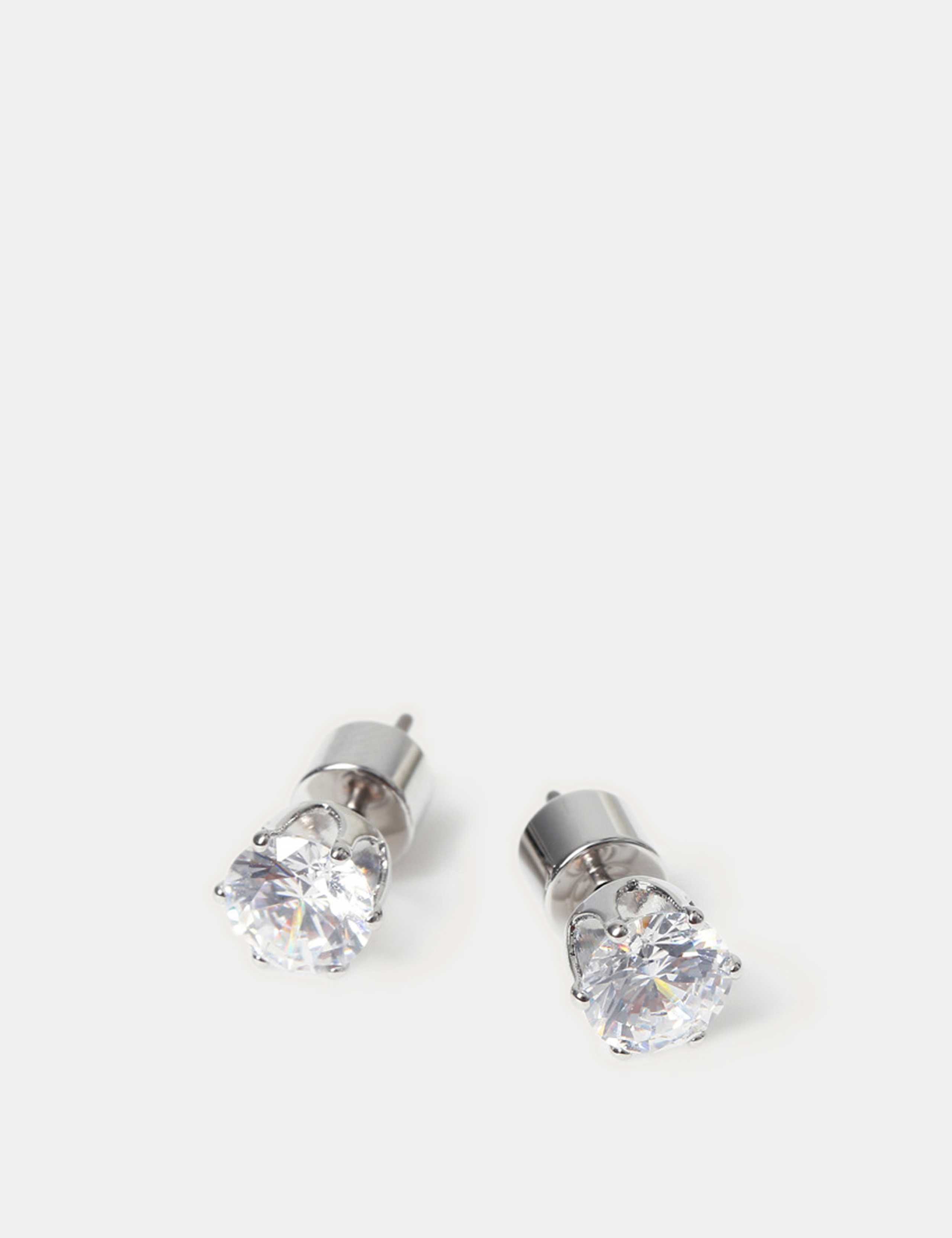 Cubic Zirconia Stud Earrings 2 of 2
