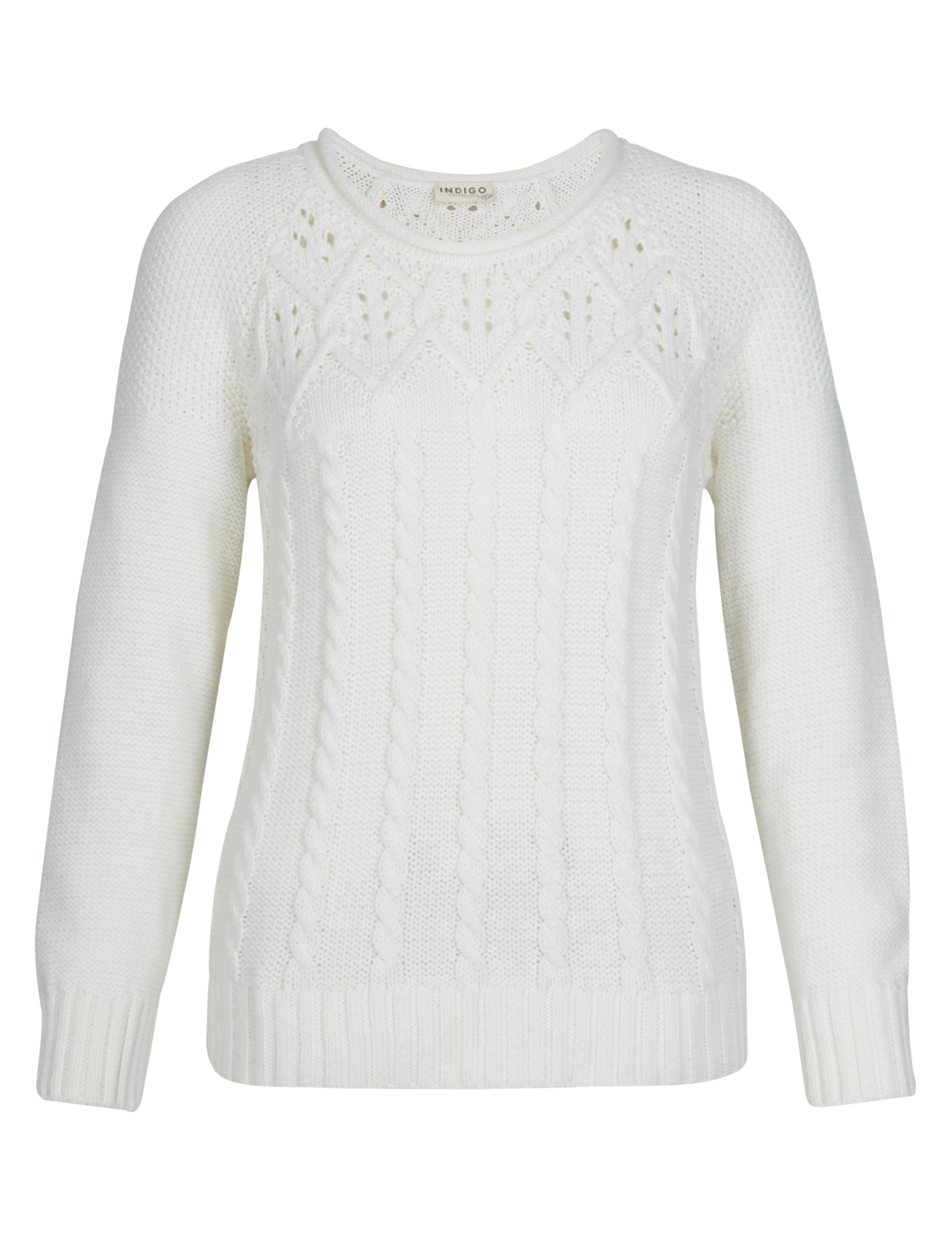 Cable Knit Yoke Jumper 2 of 6