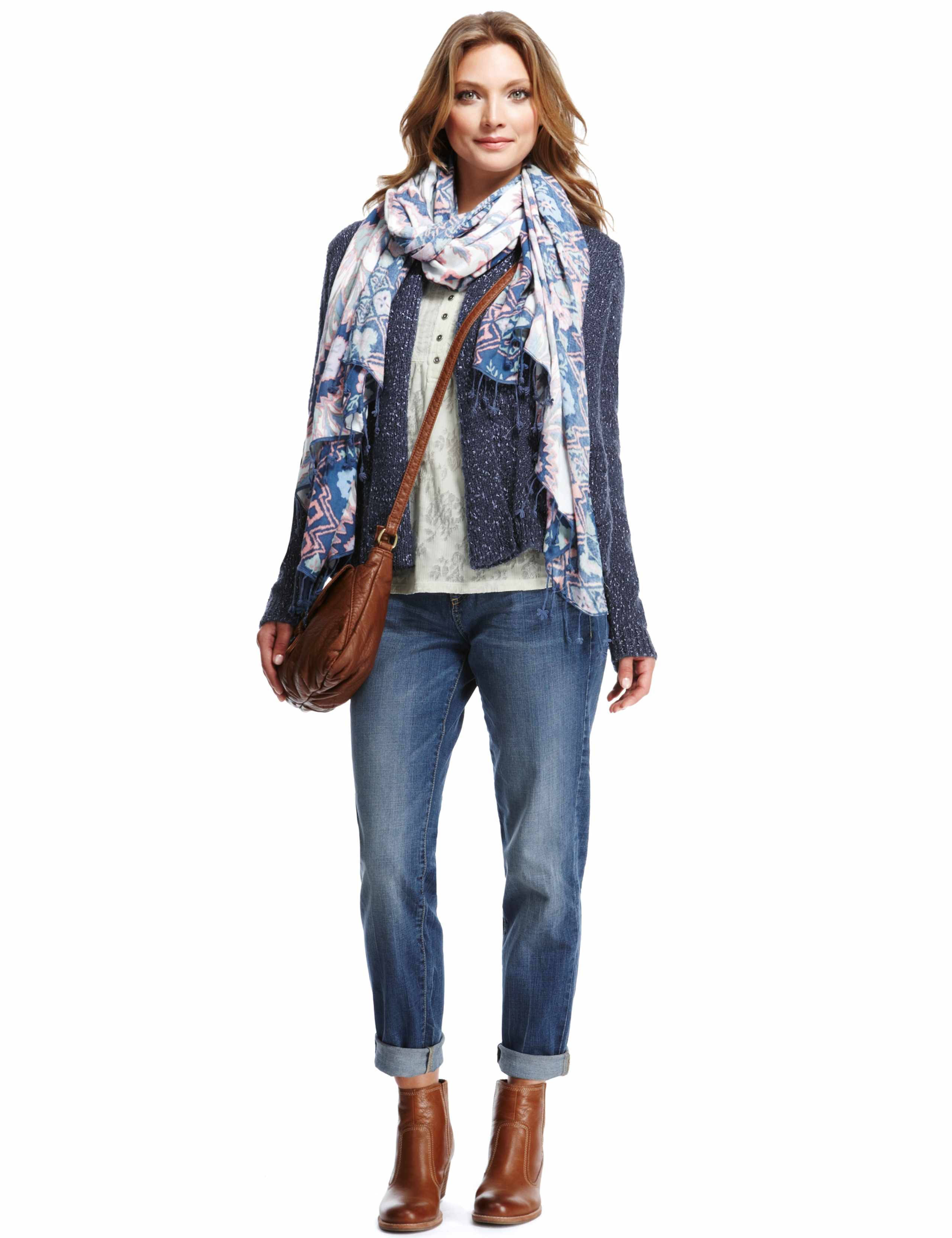 Slim Leg Ankle Grazer Boyfriend Jeans 4 of 7