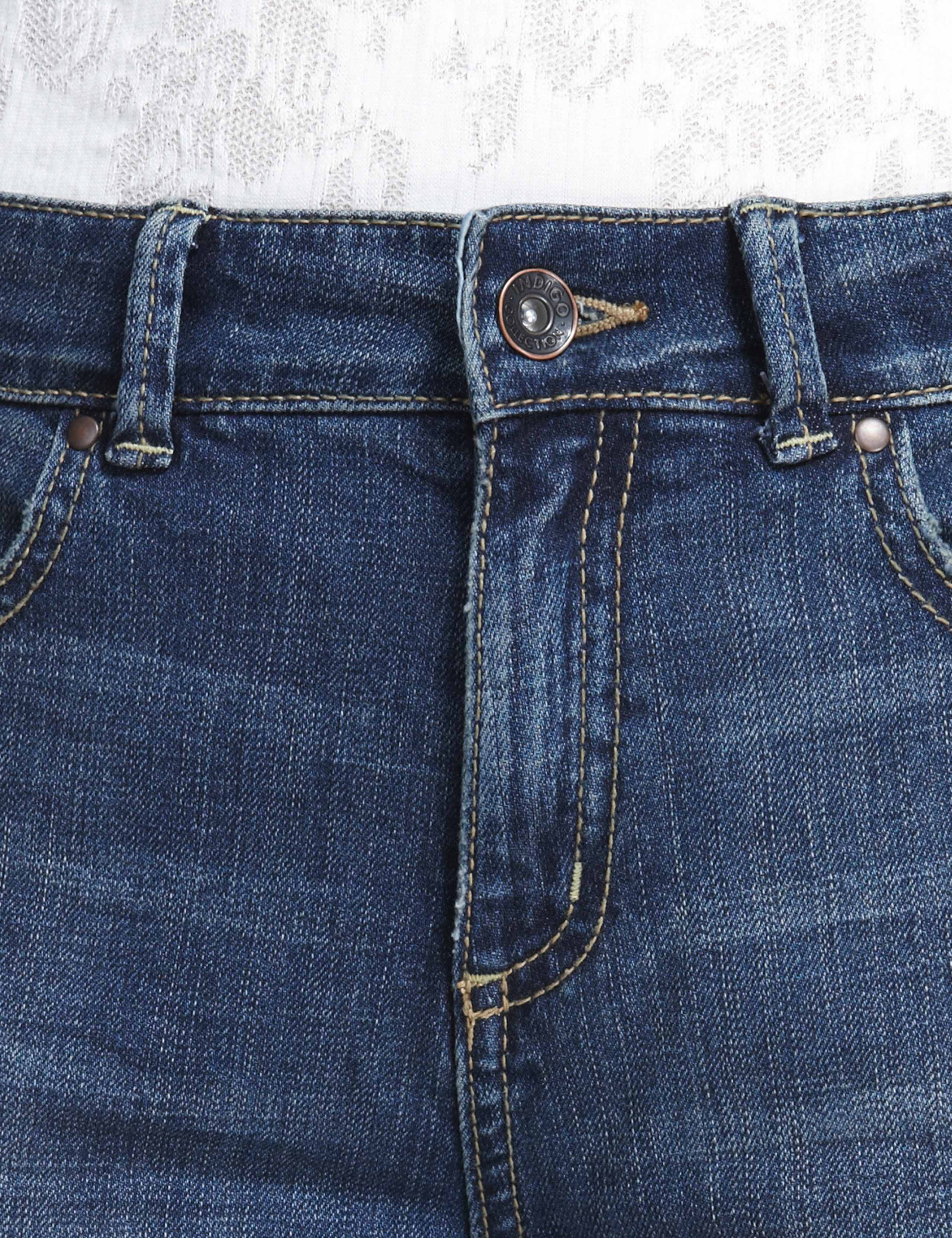 Slim Leg Ankle Grazer Boyfriend Jeans 6 of 7