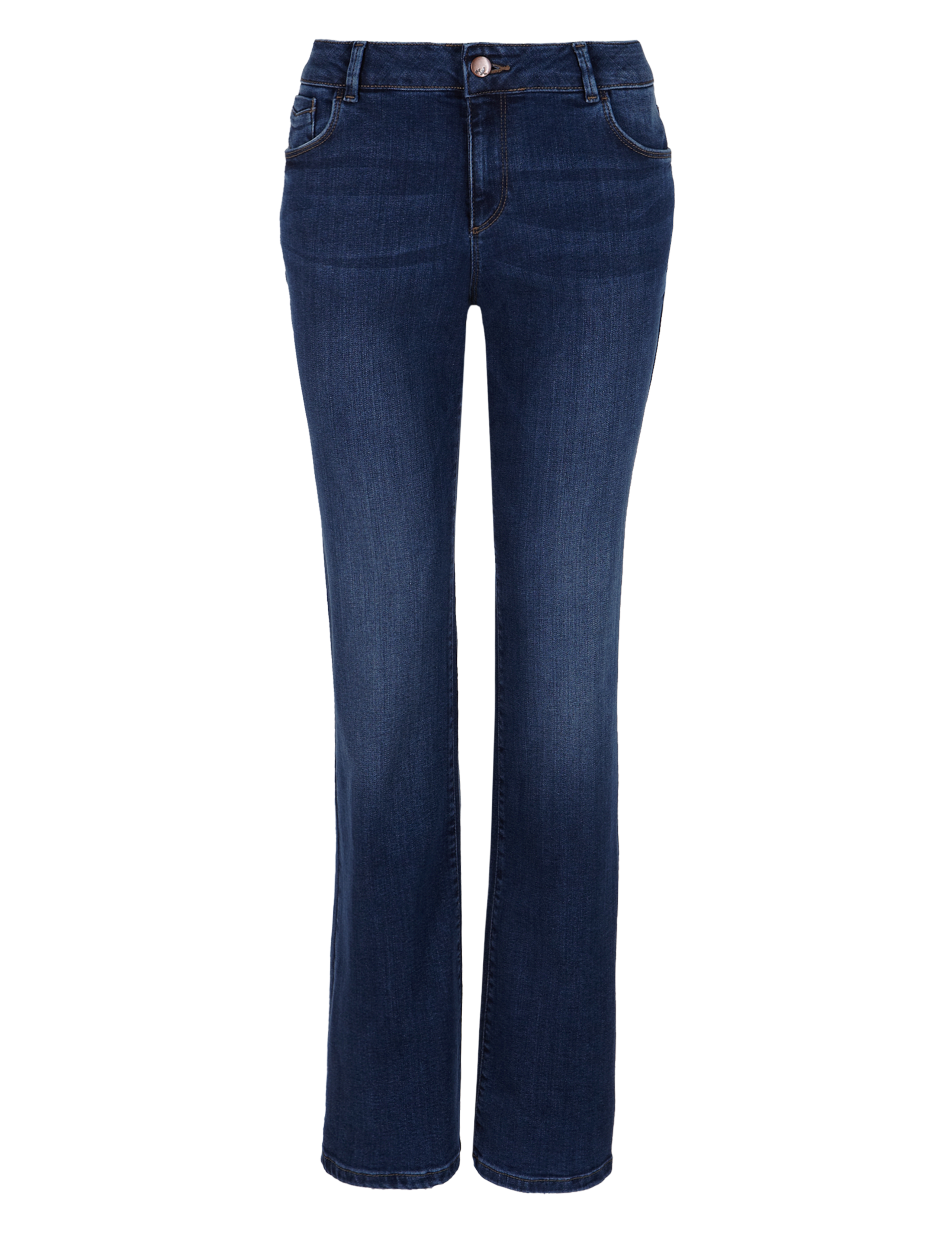 Slim Bootleg Denim Jeans 2 of 6