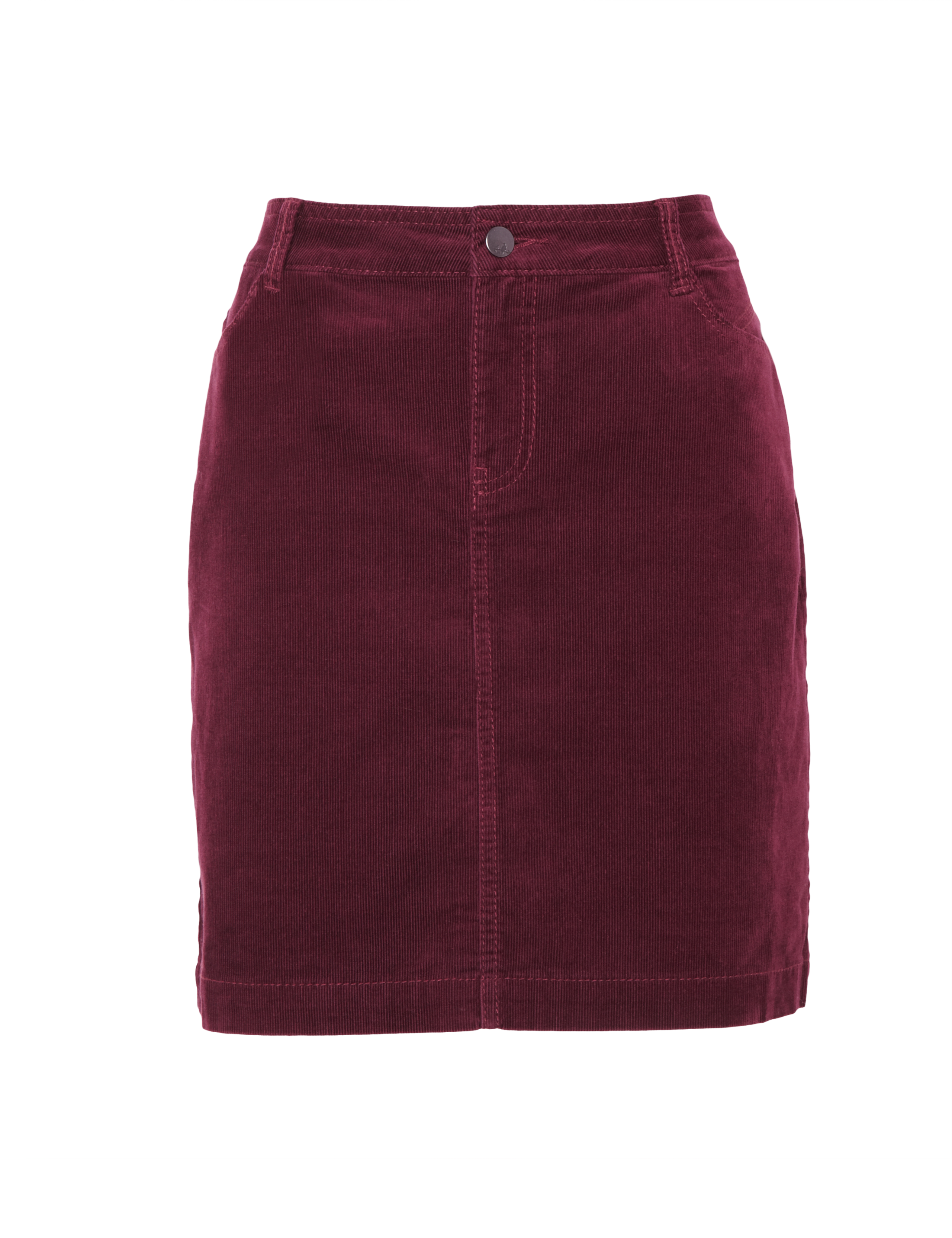 Cotton Rich Jet Pocket Corduroy Skirt 2 of 7
