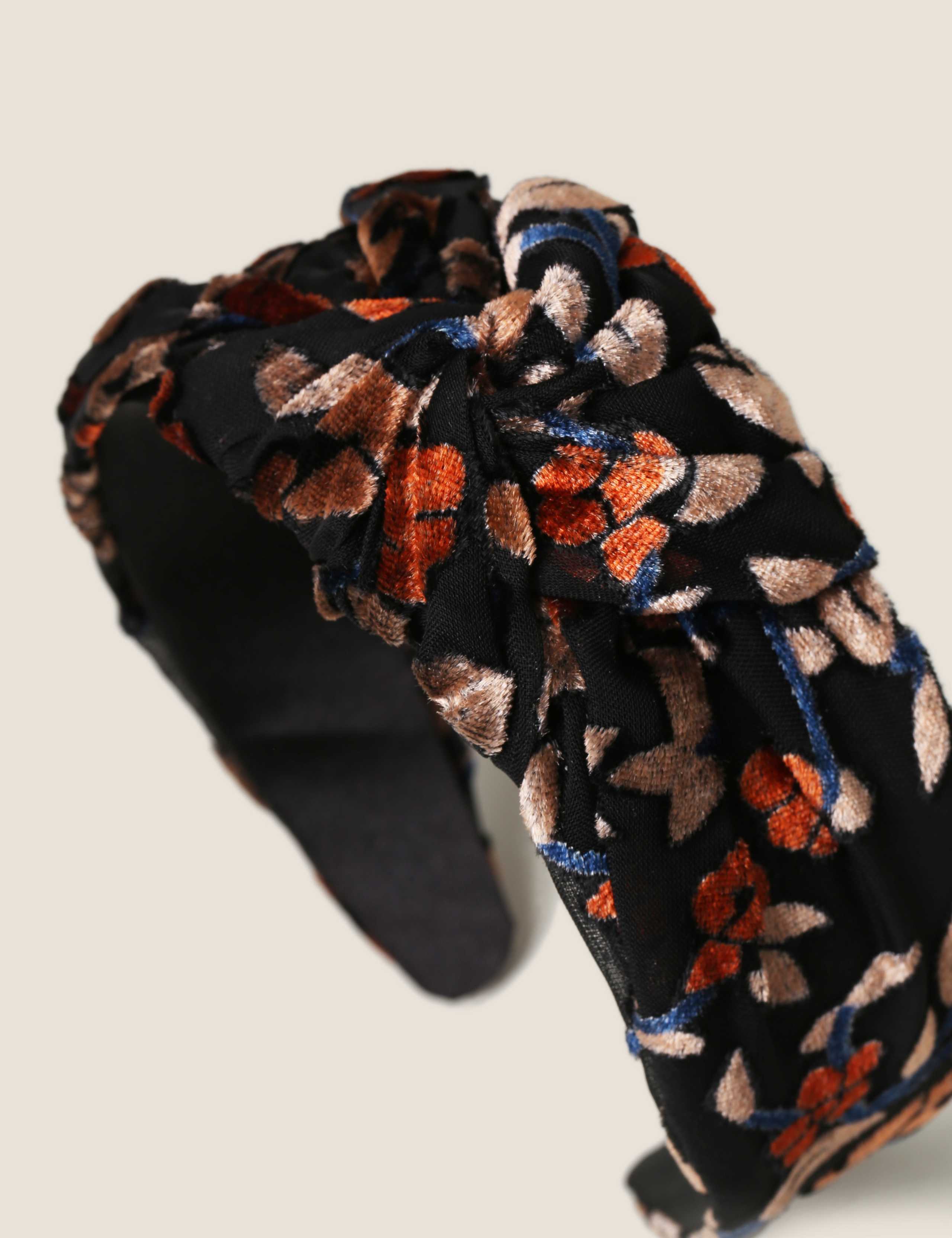 Flower Embroided Aliceband 3 of 3