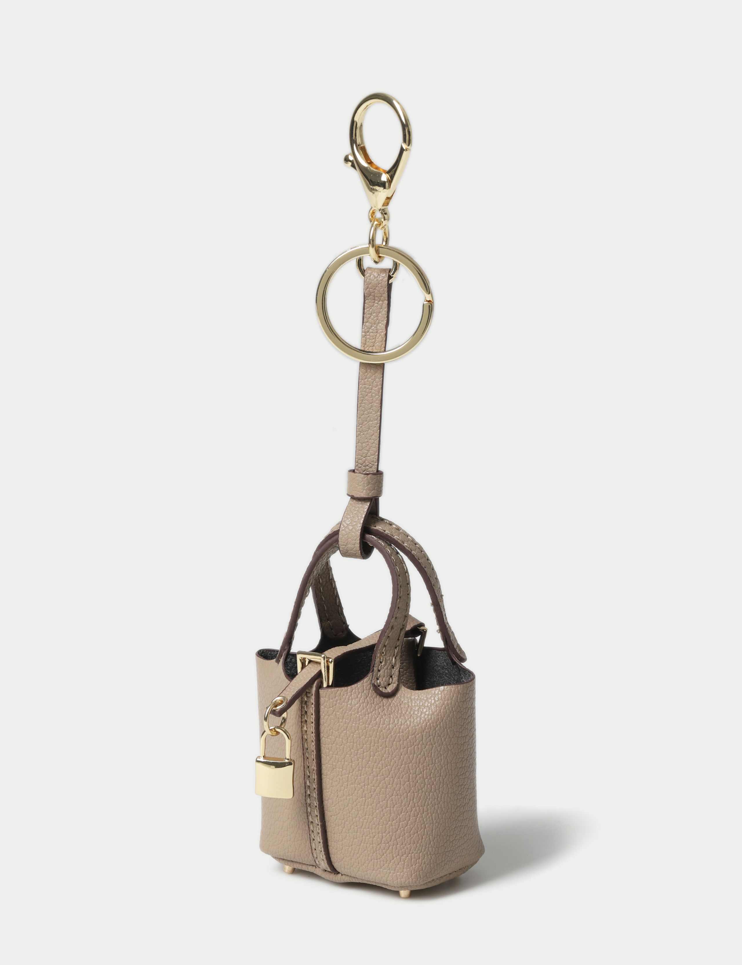 Mini Tote Style Bag Charm Keyring 2 of 2