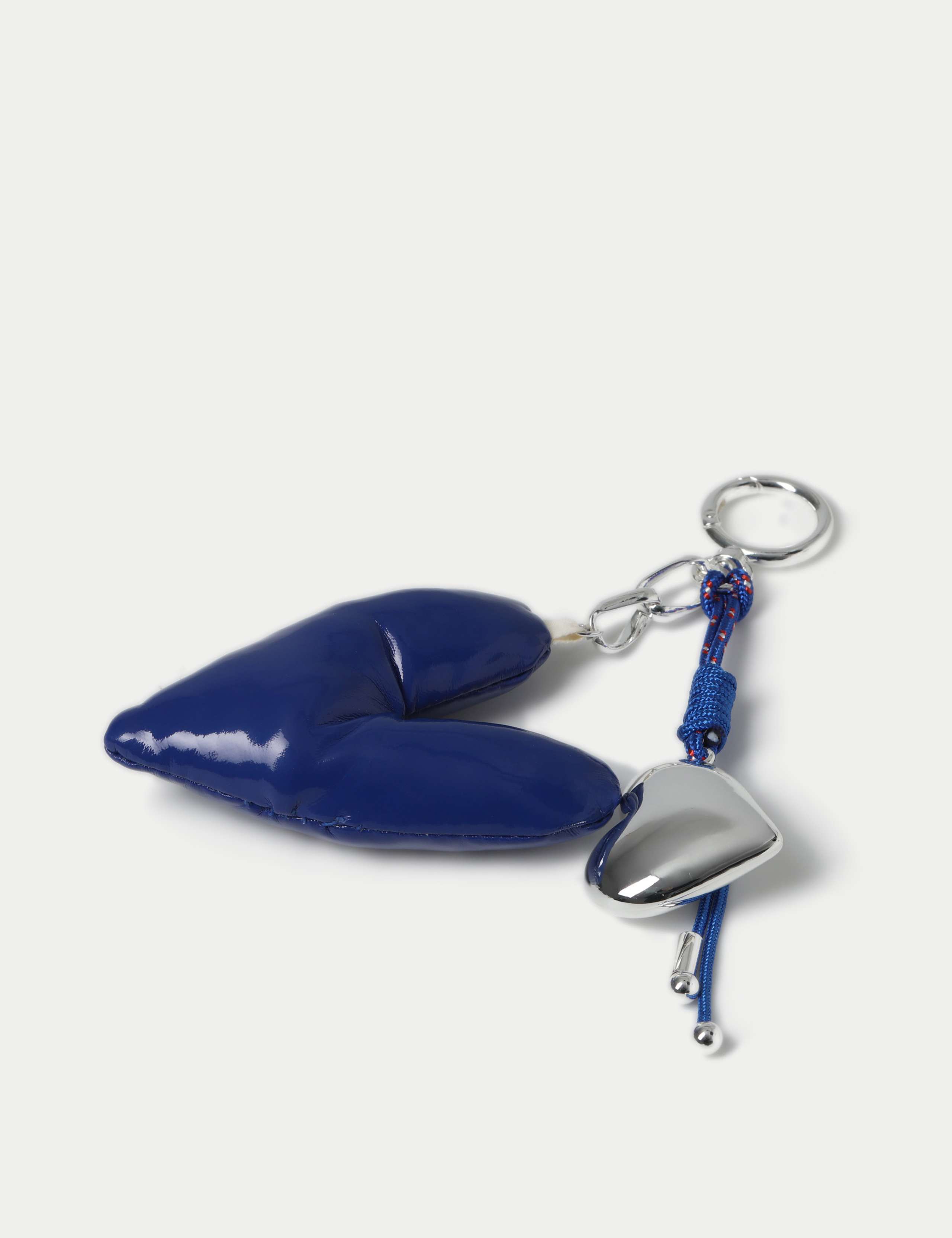 Blue Heart Bag Charm 2 of 2