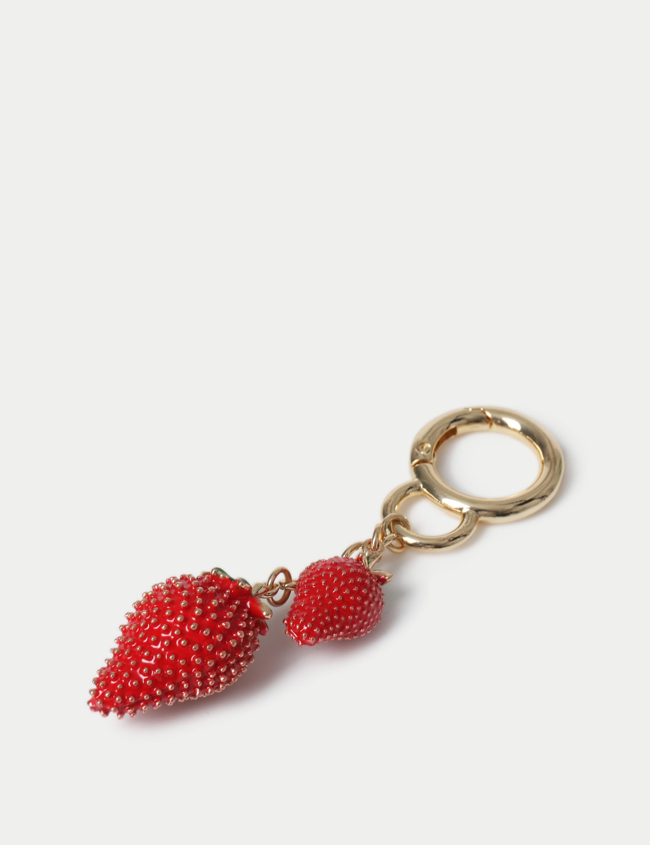 Studded Strawberry Bag Charm 2 of 2