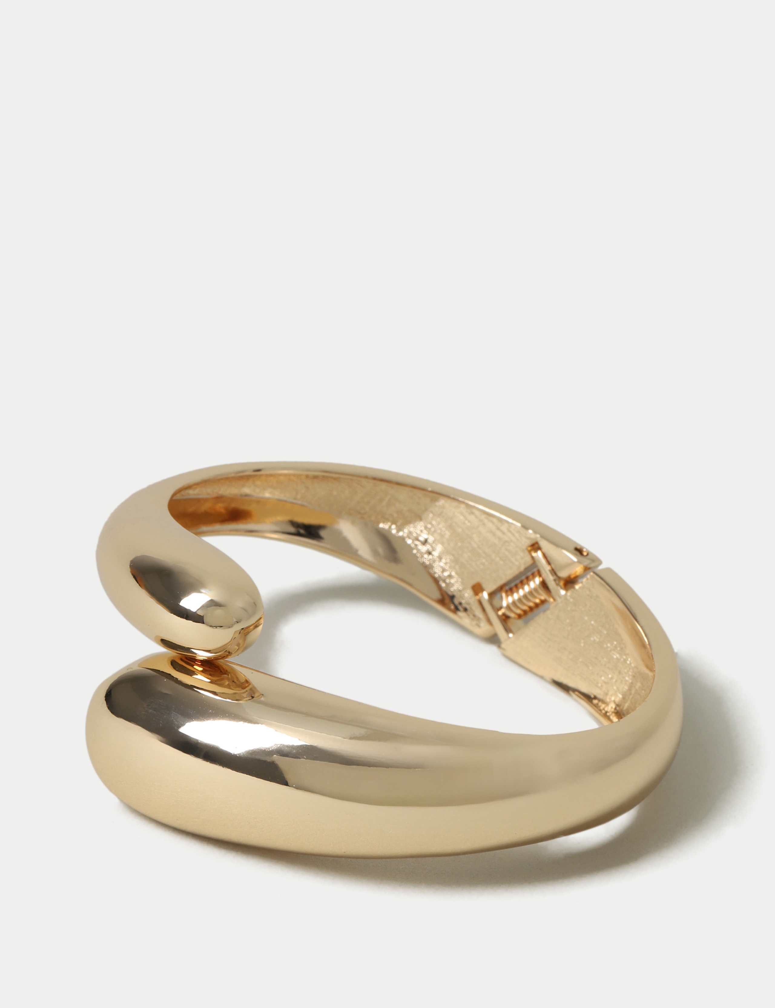 Gold Open Cuff 3 of 4