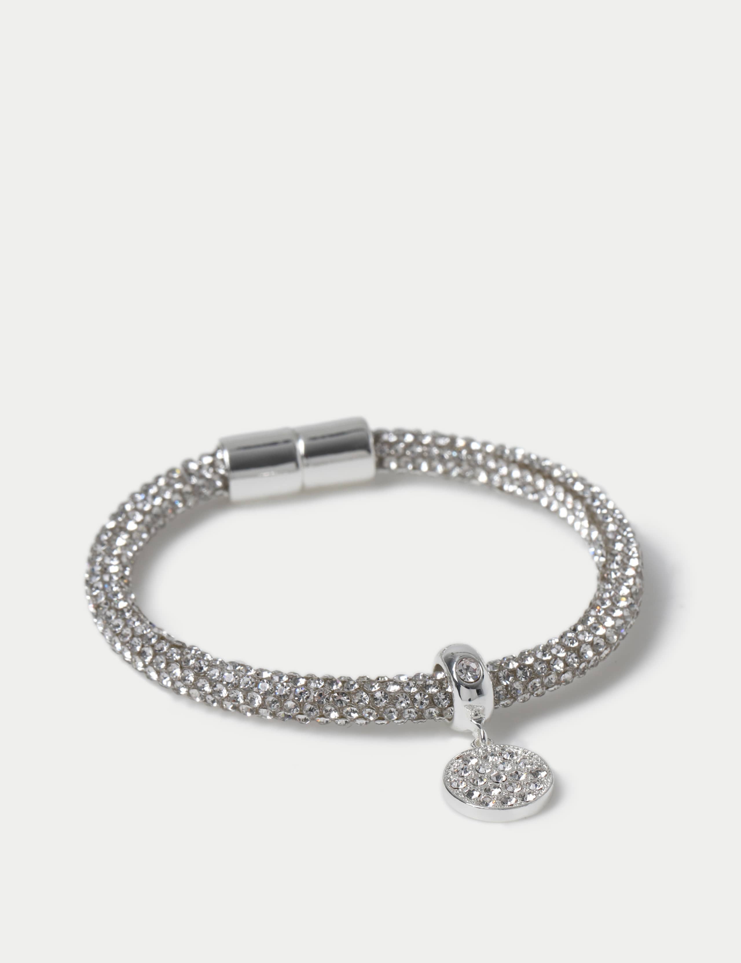 Rhinestone Disc Detail Wristwear 2 of 2