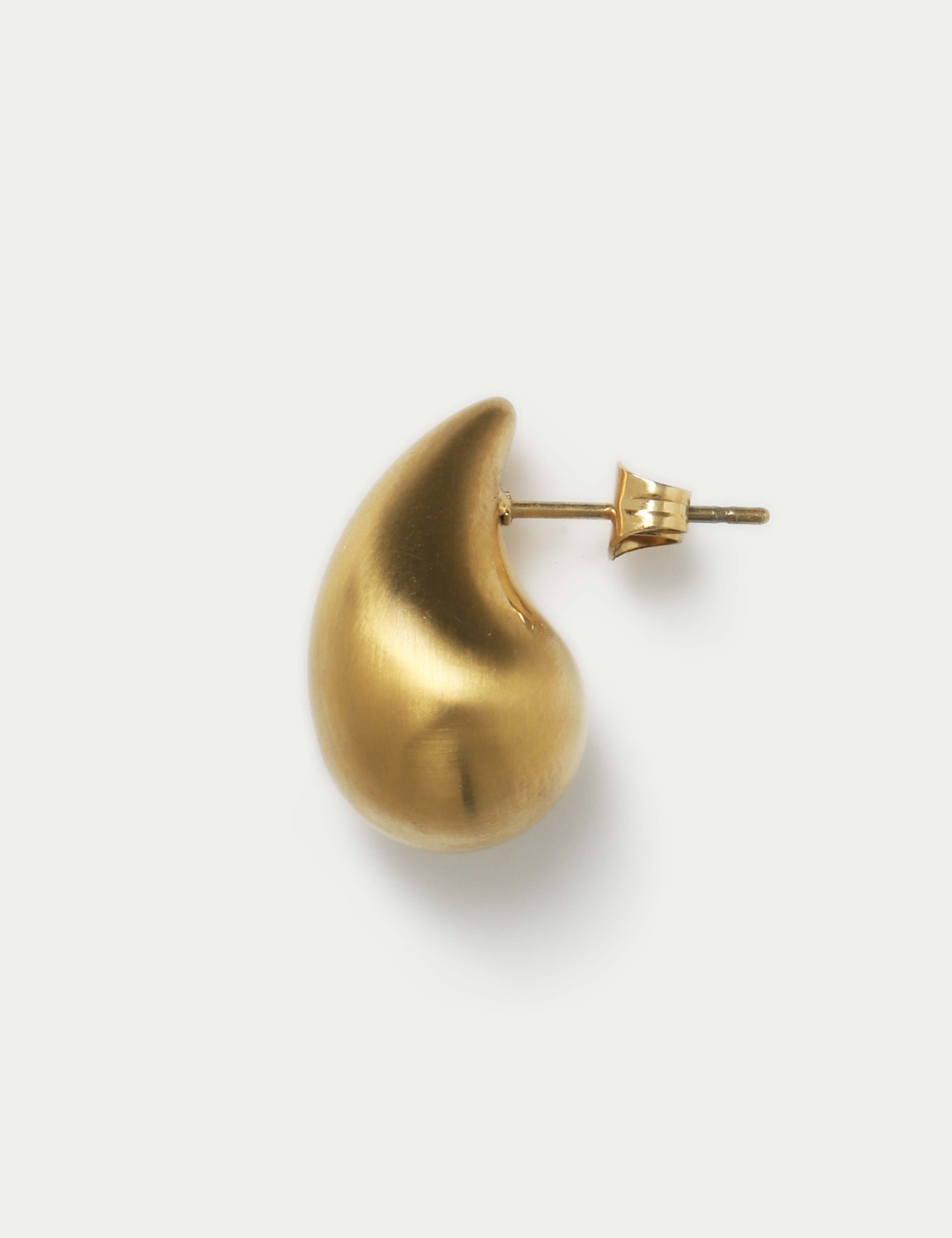 Brushed Dome Earrings 3 of 3