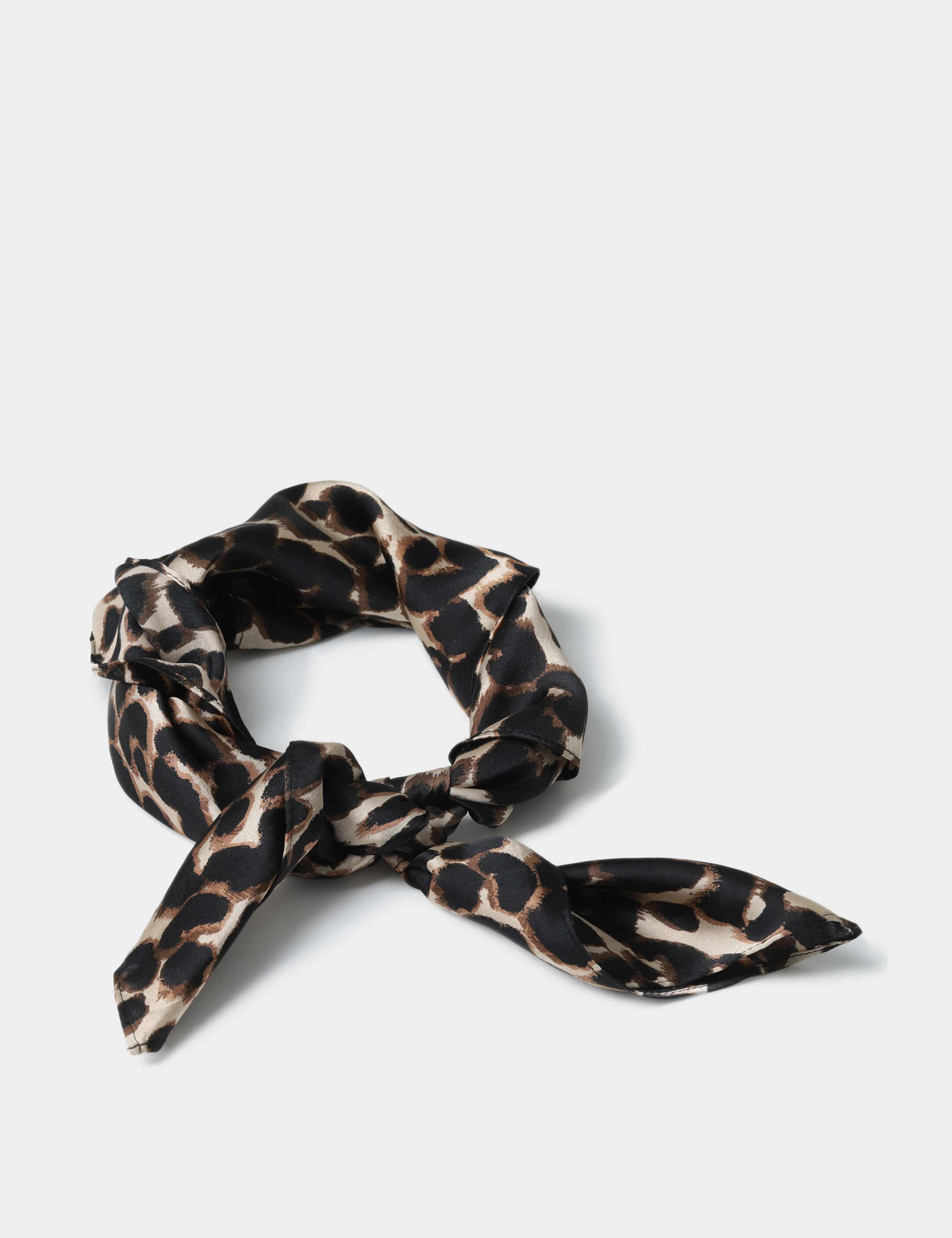 Leopard Print Hair Scarf 2 of 3