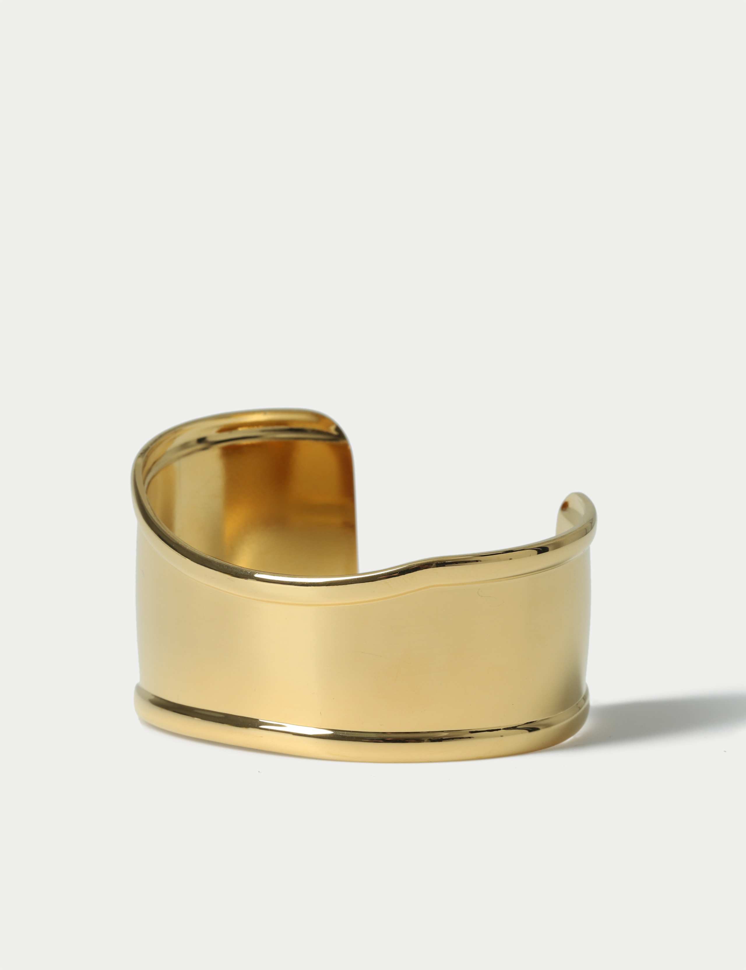 Stainless Steel Wave Cuff 2 of 2