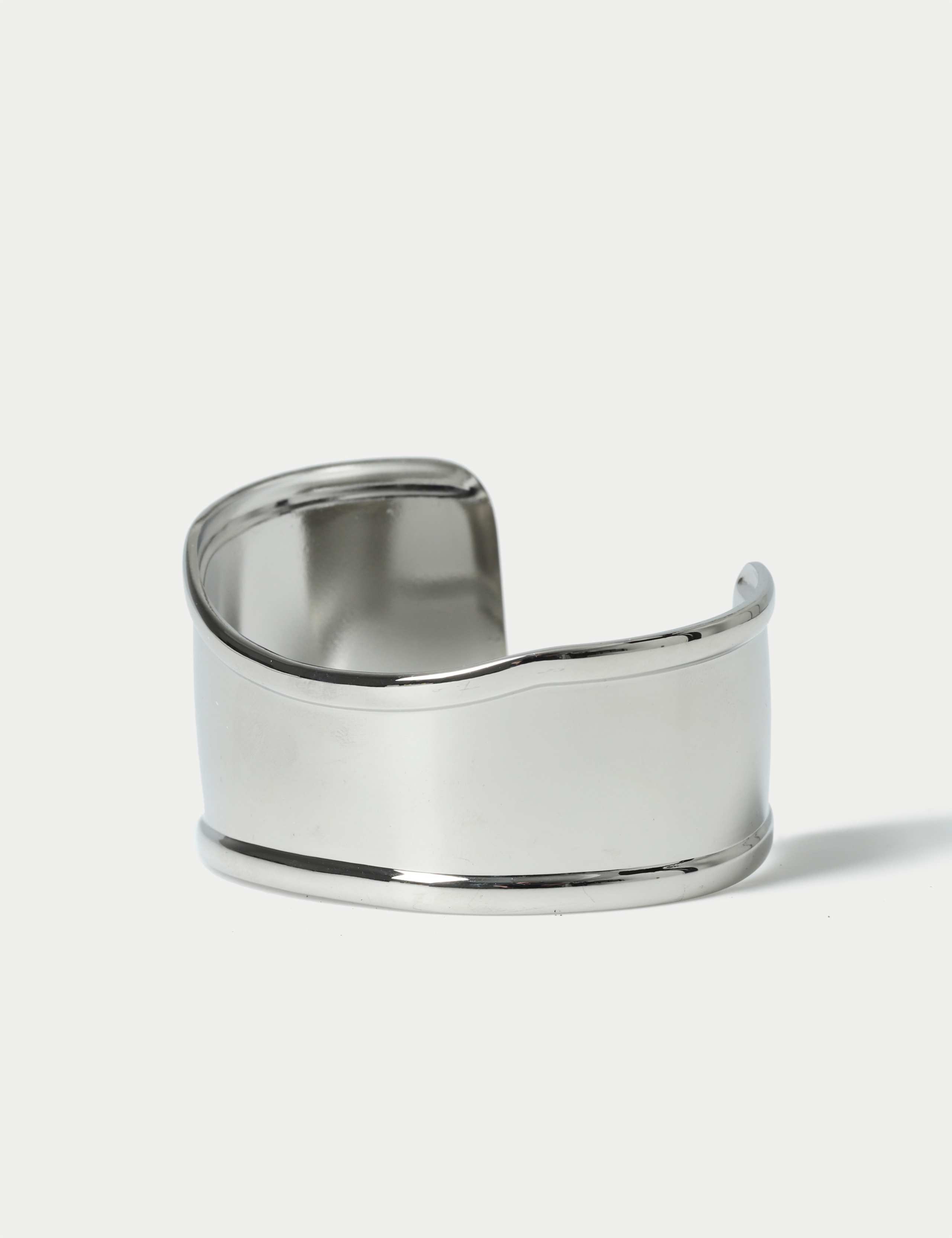 Stainless Steel Wave Cuff 2 of 2